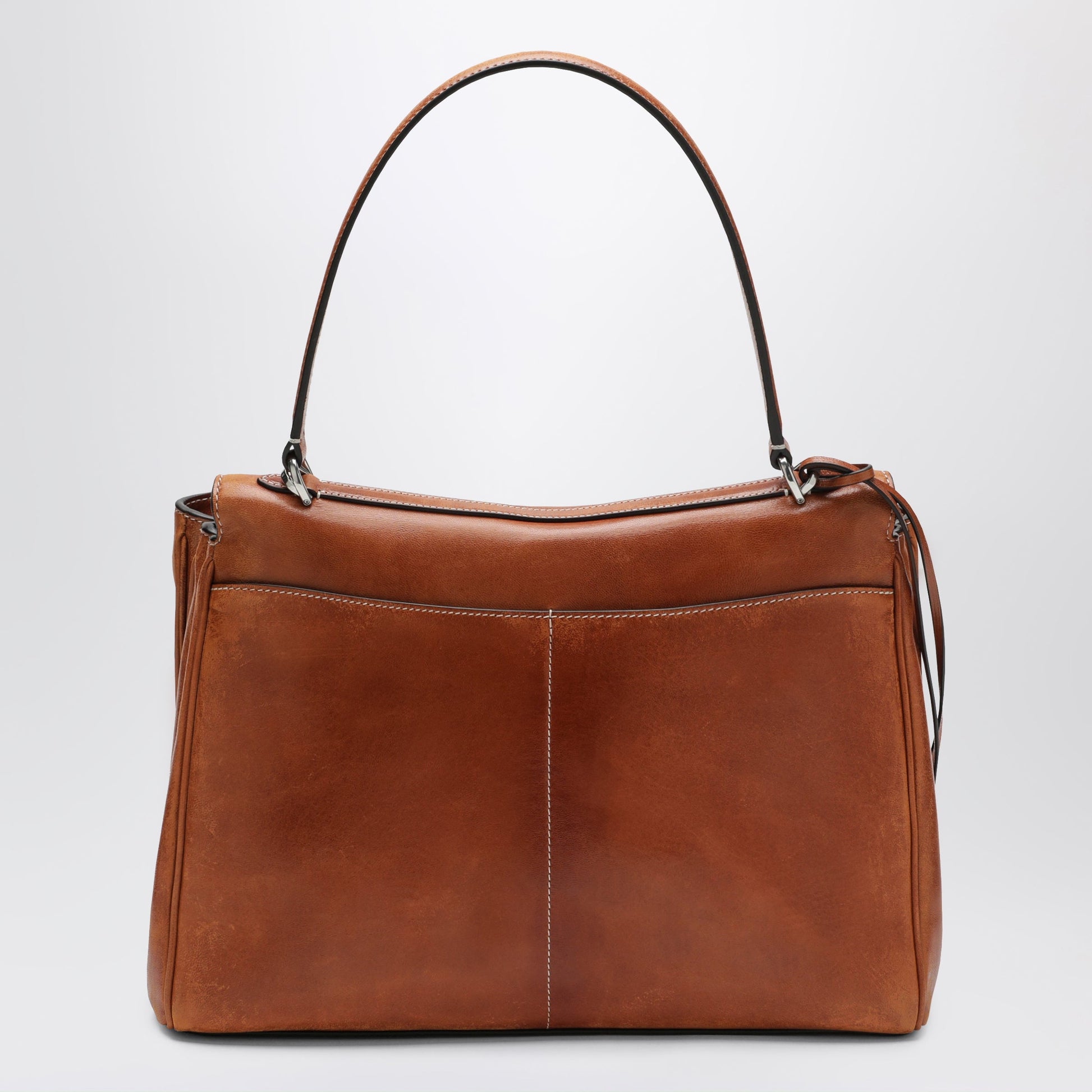 Balenciaga Rodeo Medium Bag In Vegetable-Tanned Lambskin Tan Women BALENCIAGA