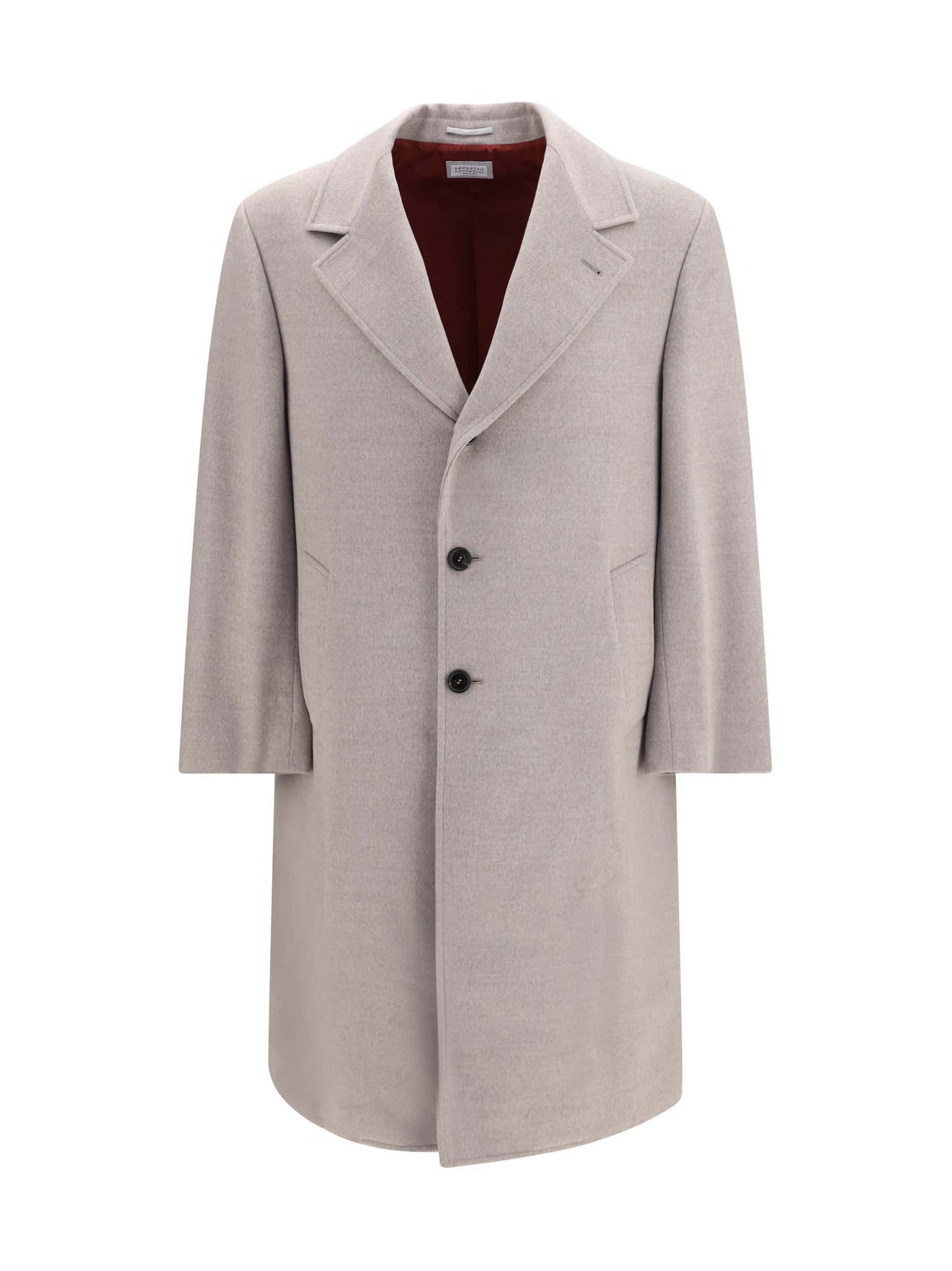 Brunello Cucinelli Men Virgin Wool Coat BRUNELLO CUCINELLI