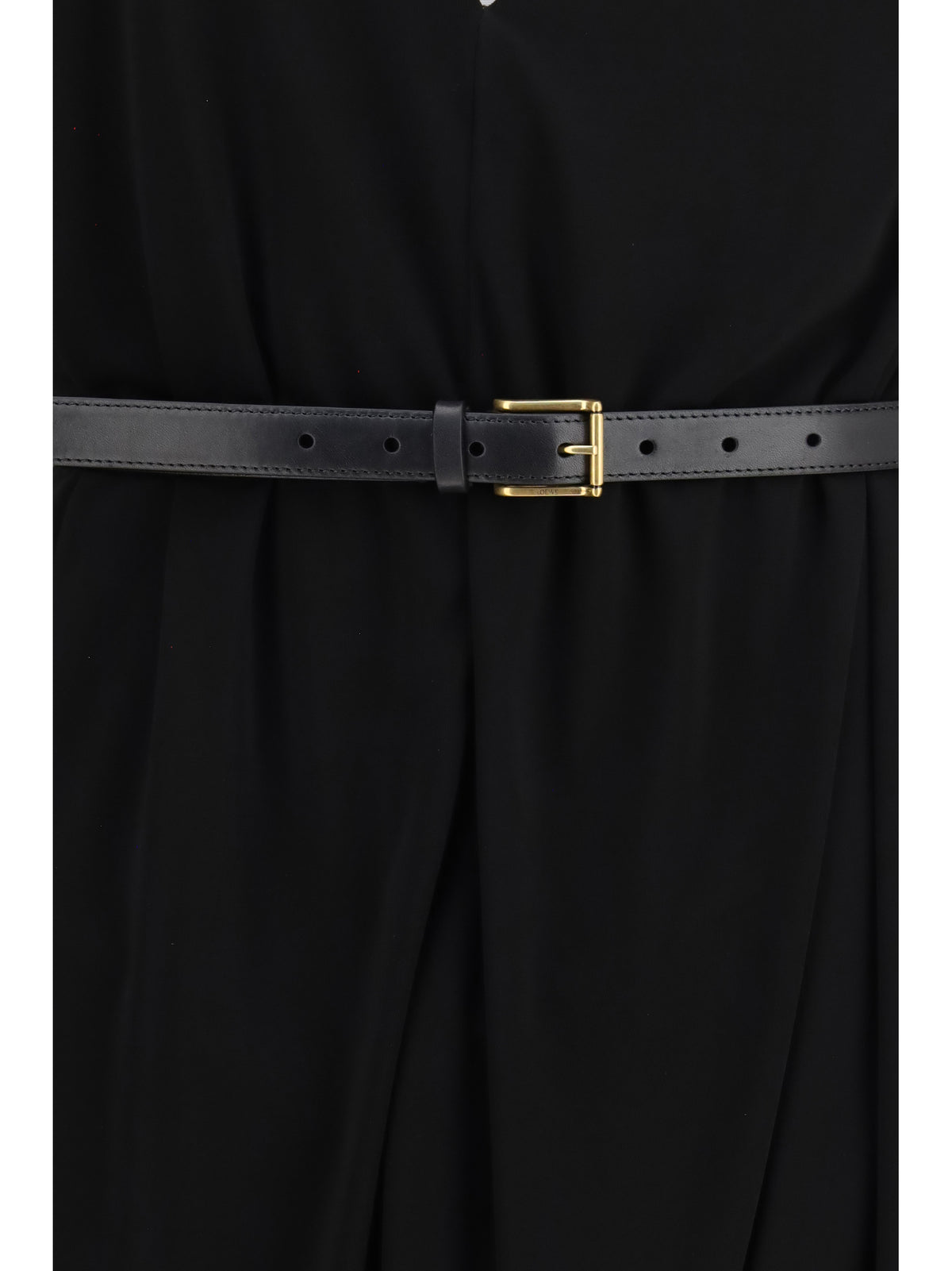 Loewe Women Draped Viscose Dress LOEWE