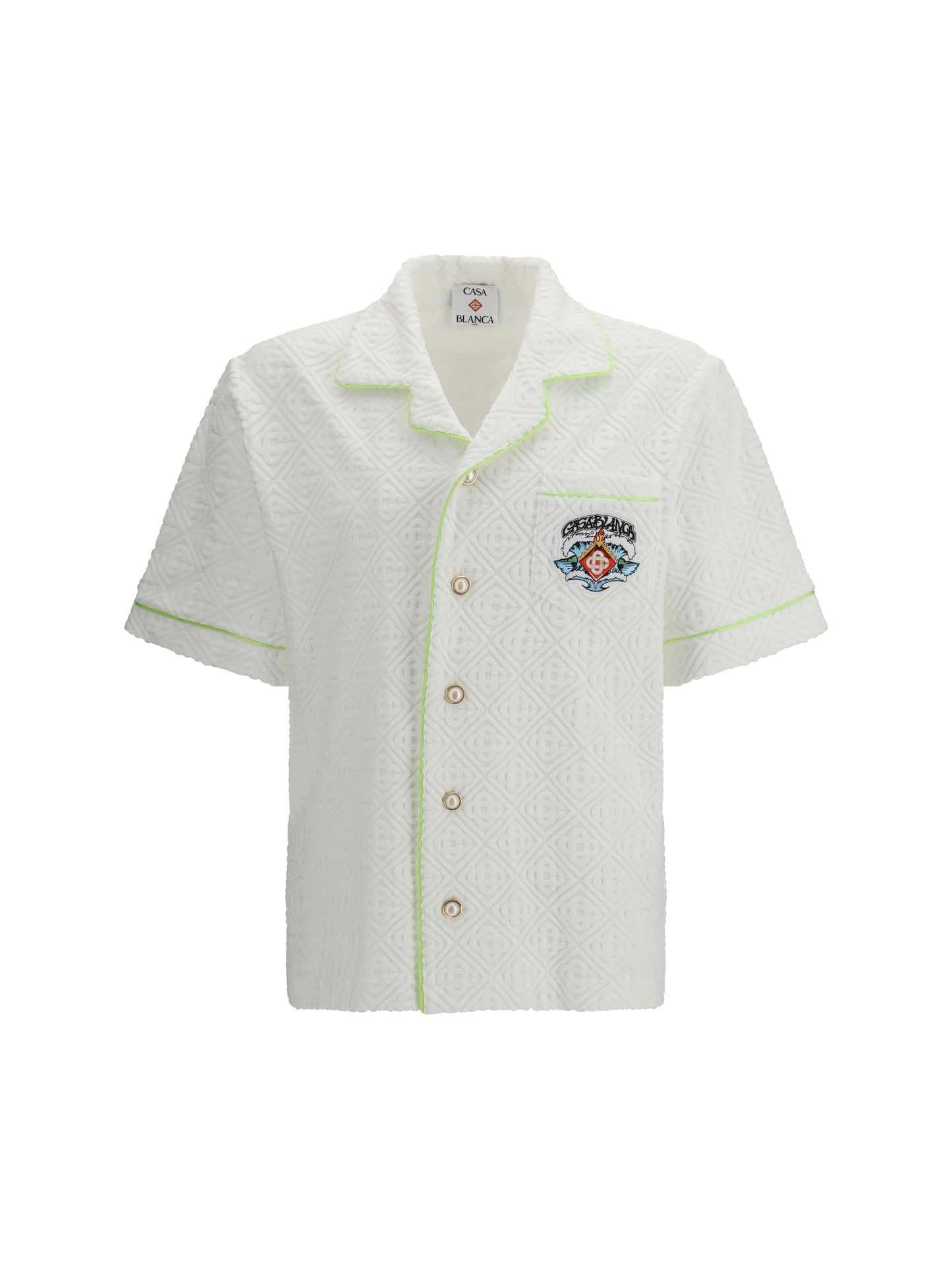 Casablanca Men Polo With Logo CASABLANCA