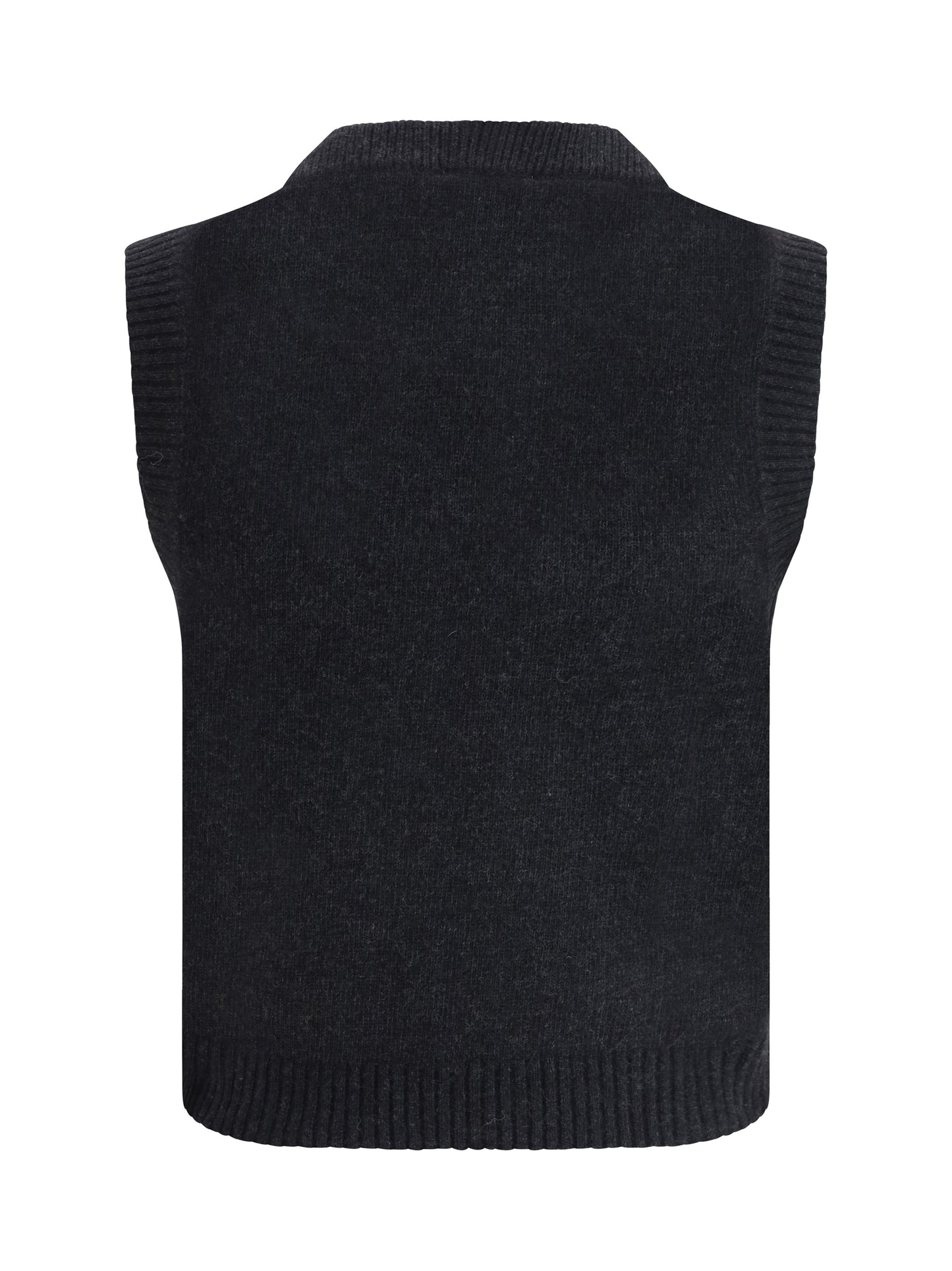Ganni Women Graphic Wool Vest GANNI