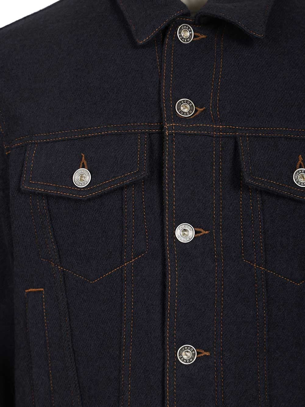 Jacob Cohen Men Wool Trucker Jacket JACOB COHEN