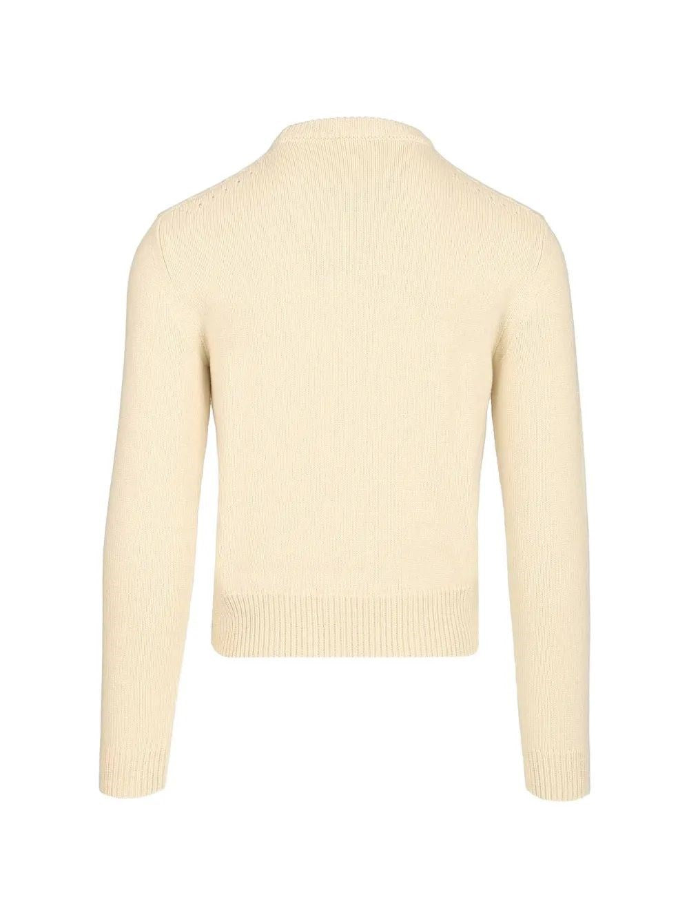 Celine Men Slim-Fit Logo-Intarsia Cashmere Sweater CELINE