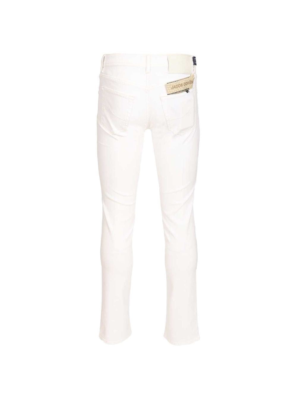Jacob Cohen Men Pant 5 Pkt Slim Fit Nick L1 Salpa Bianca 9 Oz JACOB COHEN