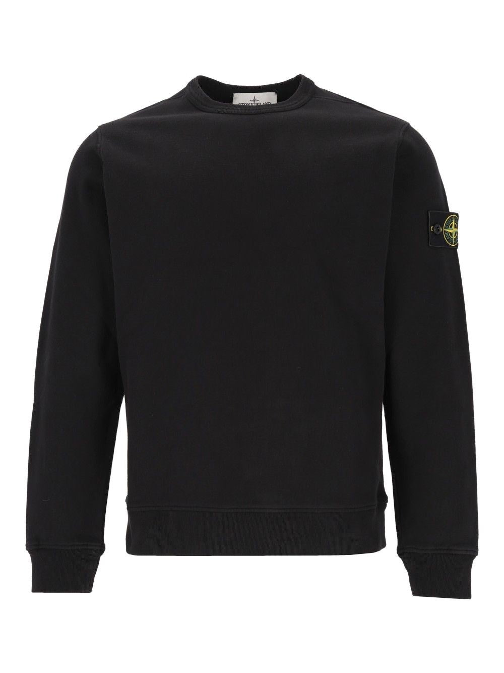 Stone Island Men Organic Cotton Crewneck Sweatshirt STONE ISLAND