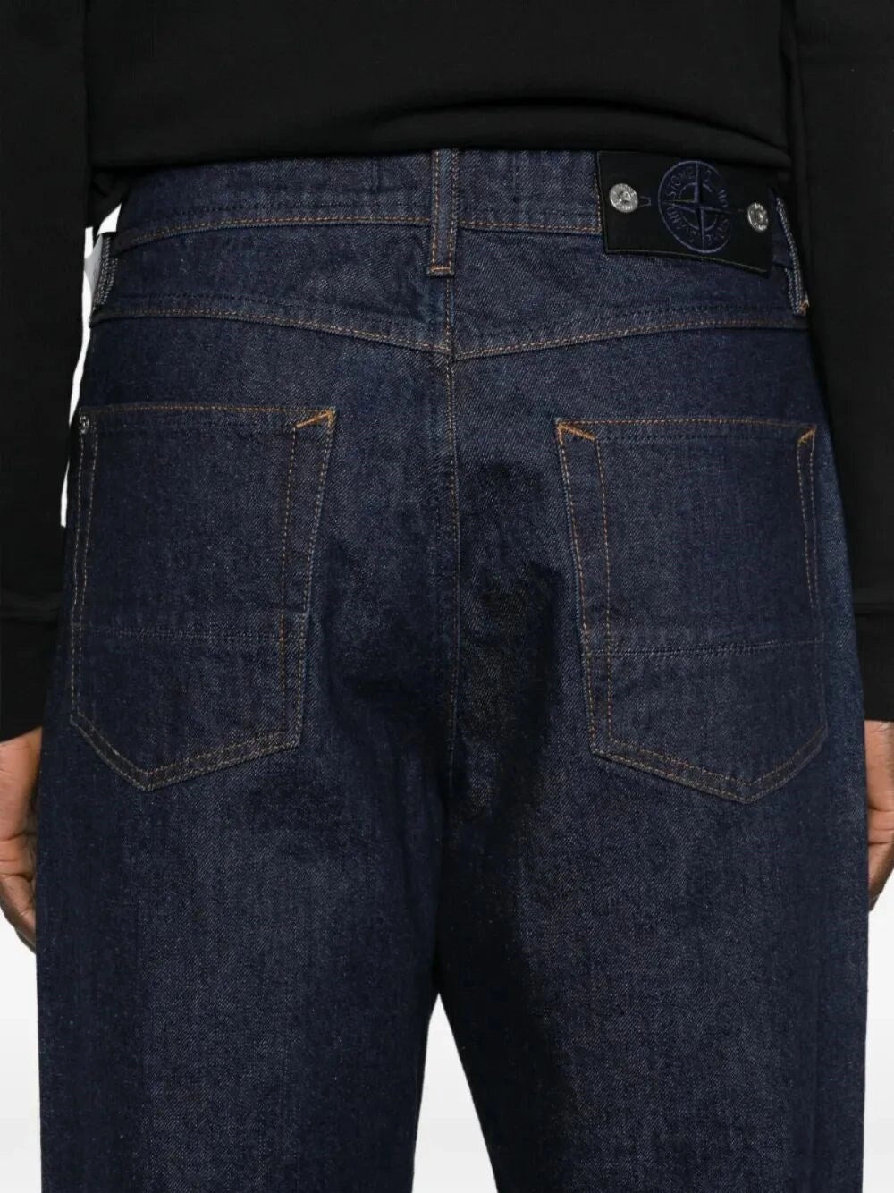 Stone Island Men `Indigo Denim-Rinsed` Jeans STONE ISLAND