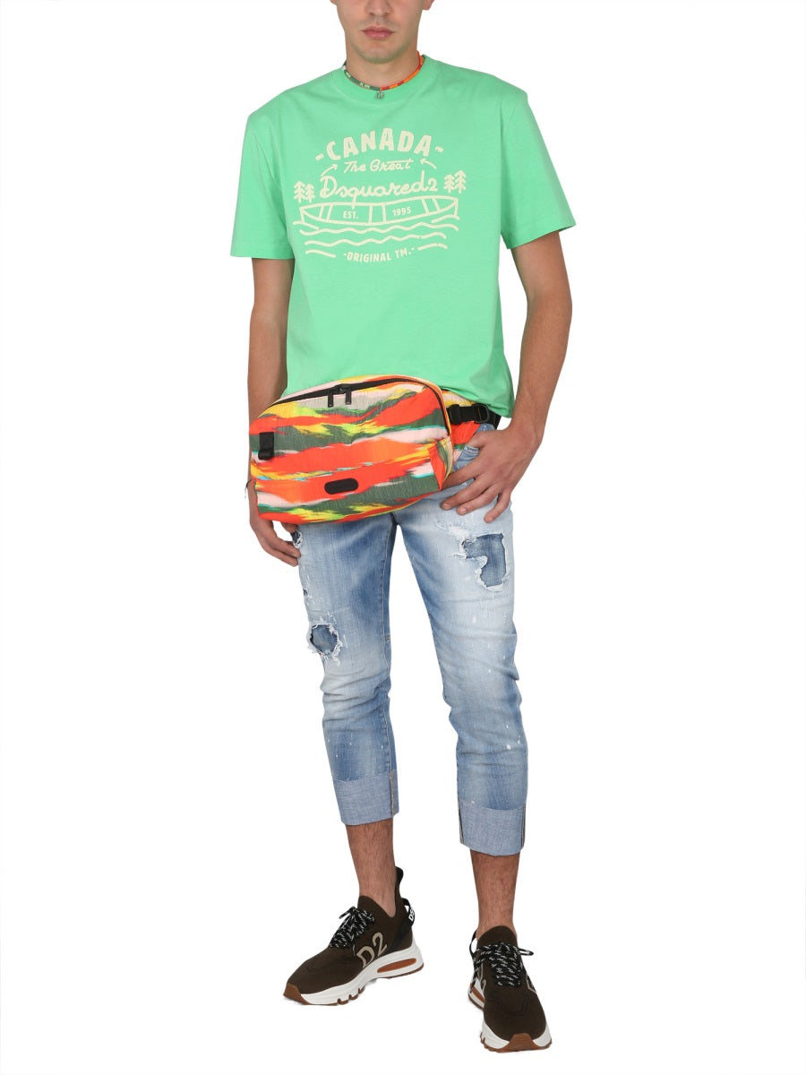 Dsquared Men Logo Print T-Shirt DSQUARED2