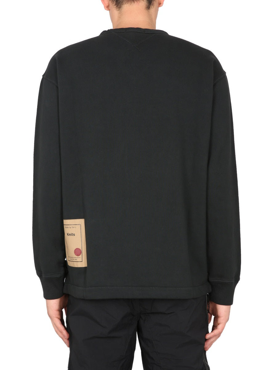 Ten C Men Cotton Sweatshirt TEN C