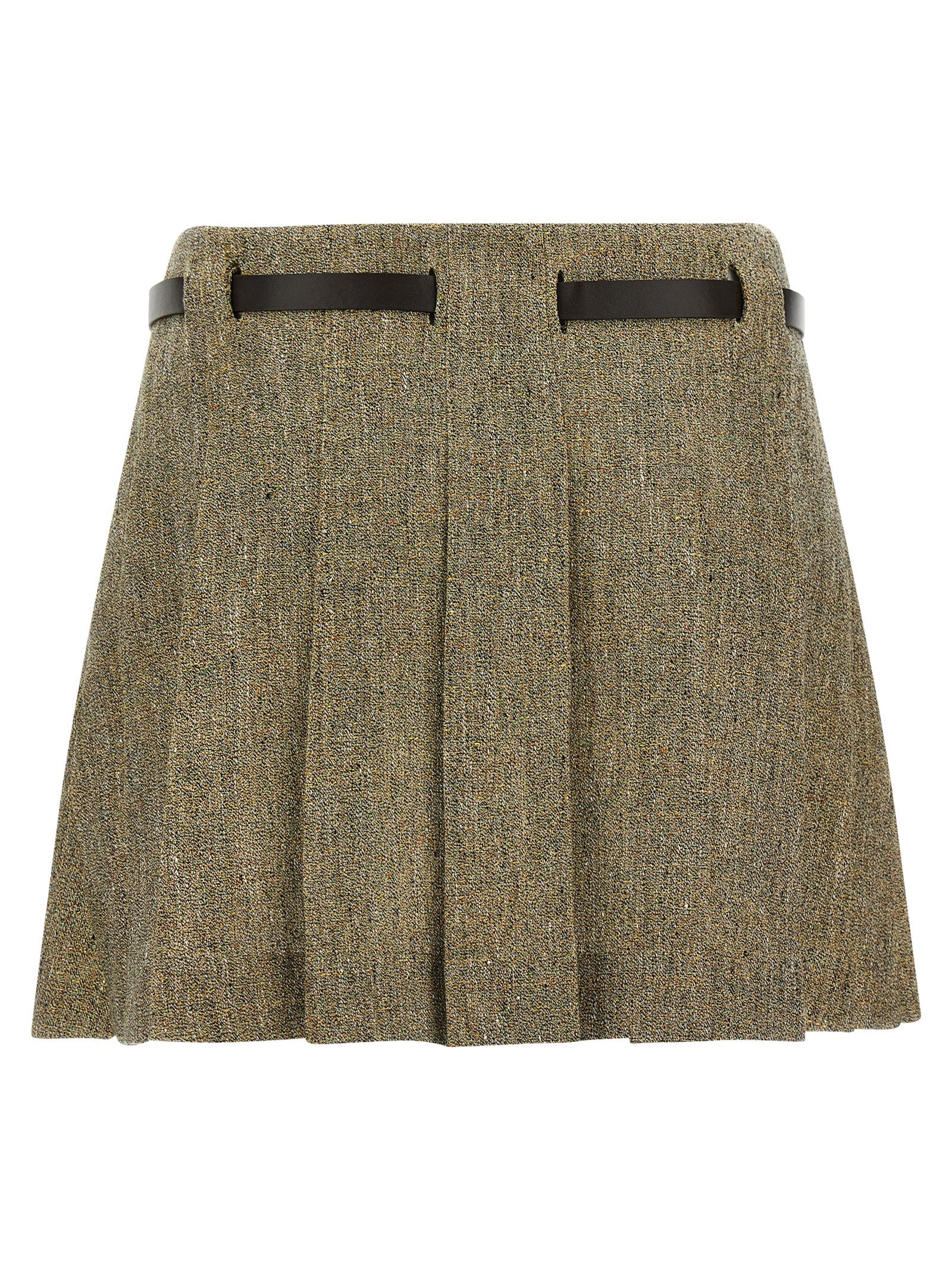 Ferragamo Women 'Gancini' Belt Skirt FERRAGAMO