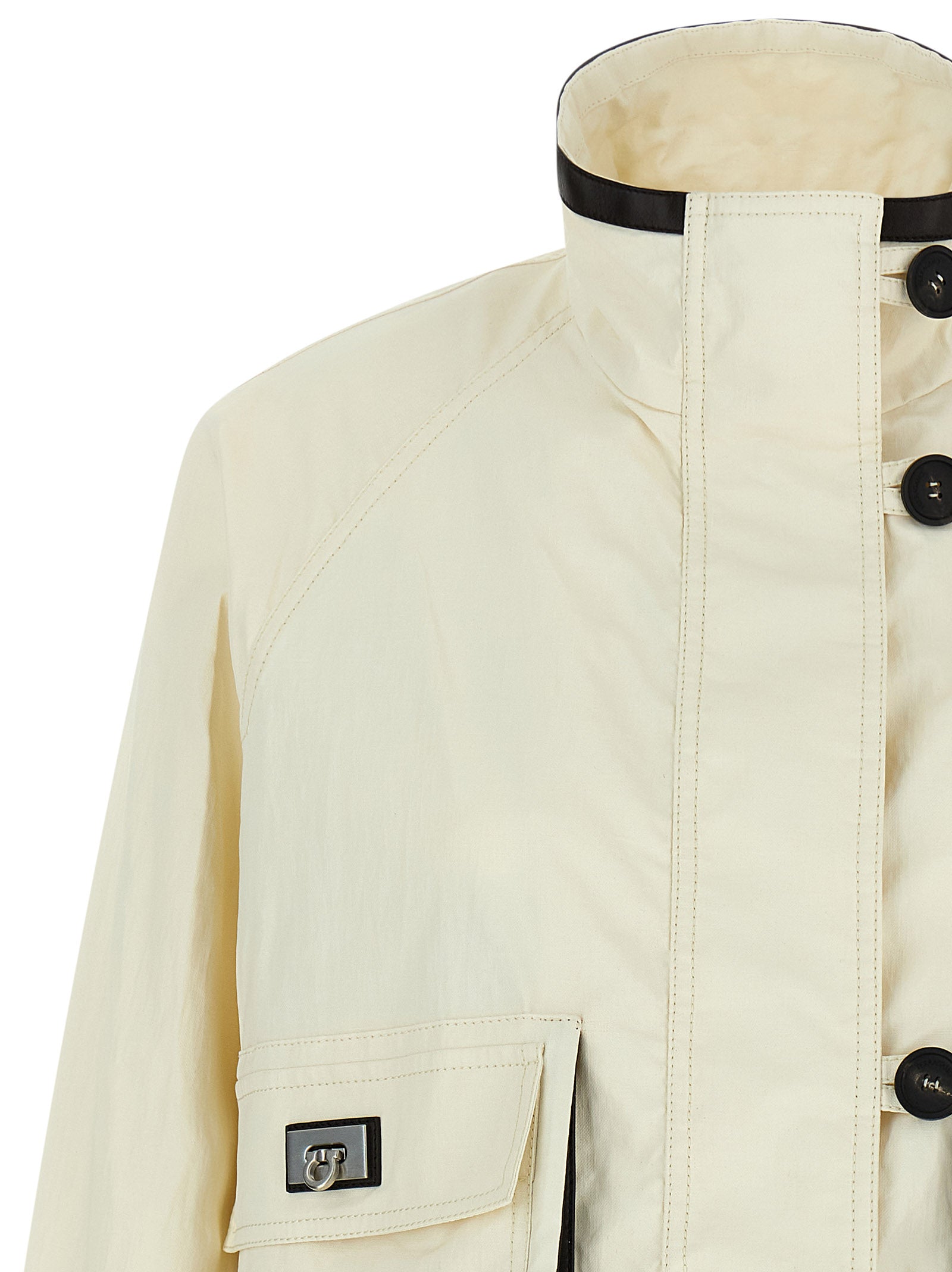 Ferragamo Women Tech Linen Jacket FERRAGAMO
