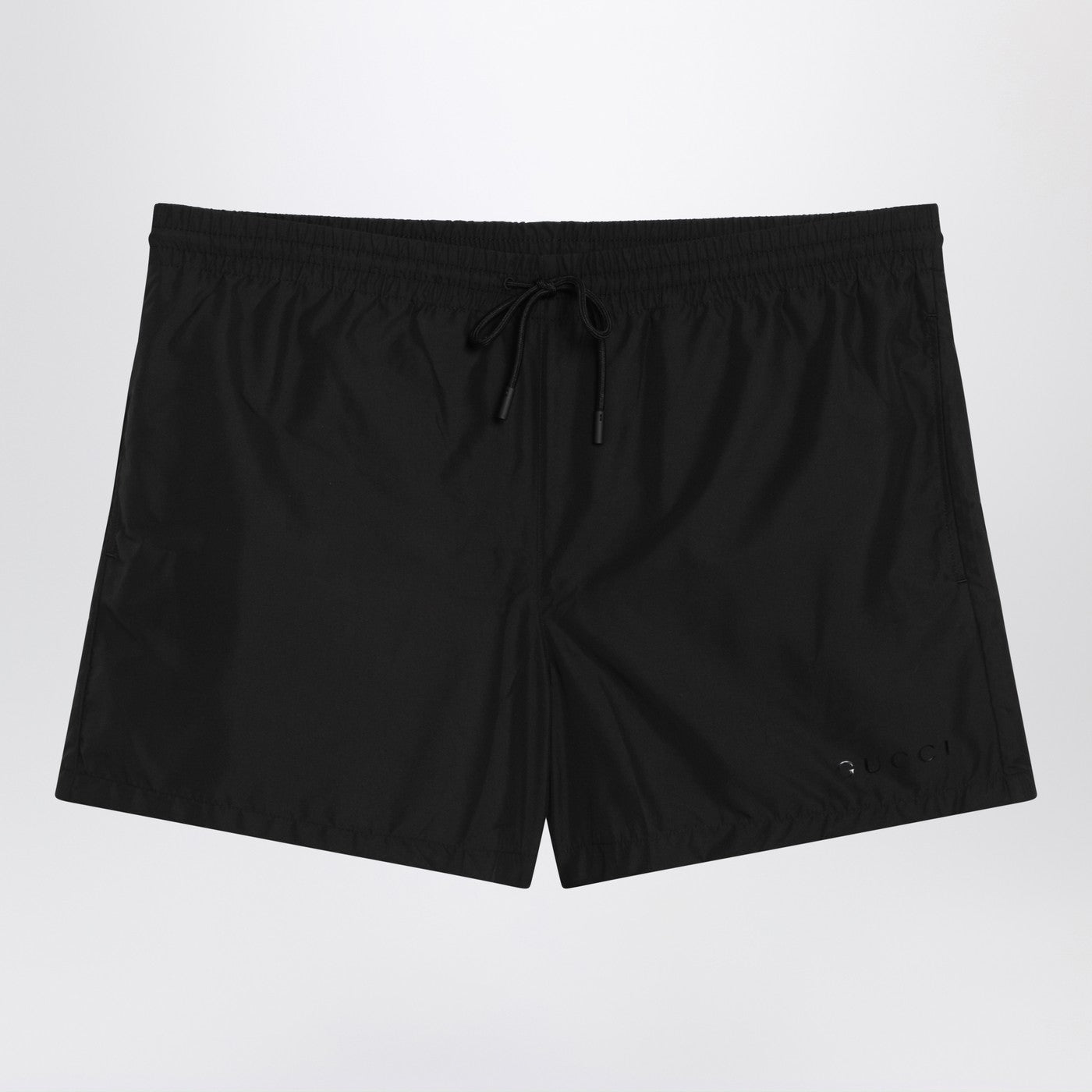 Gucci Black Swimsuit With Logo Men GUCCI