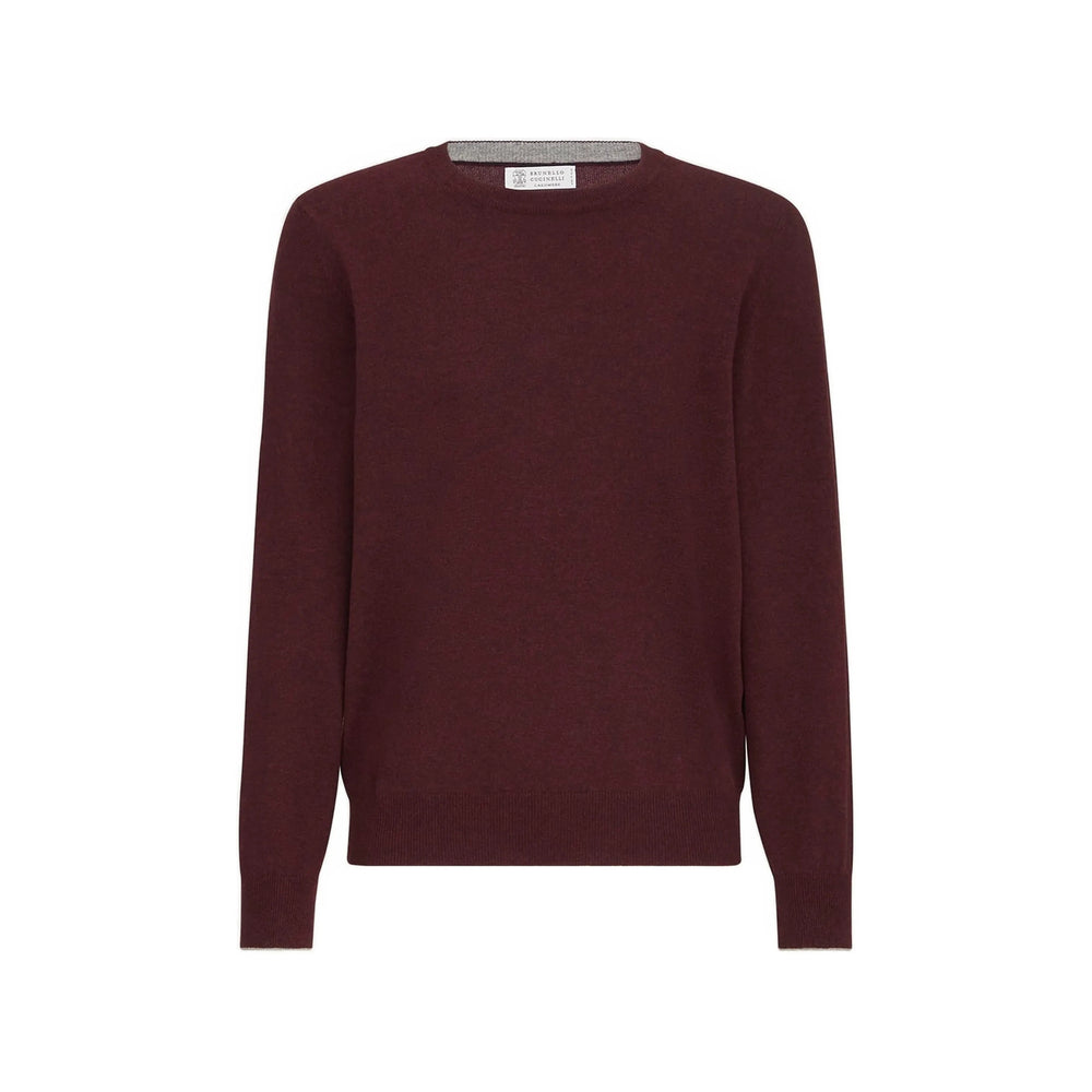 Brunello Cucinelli Red Sweaters & Knitwear - Jumpers Men BRUNELLO CUCINELLI