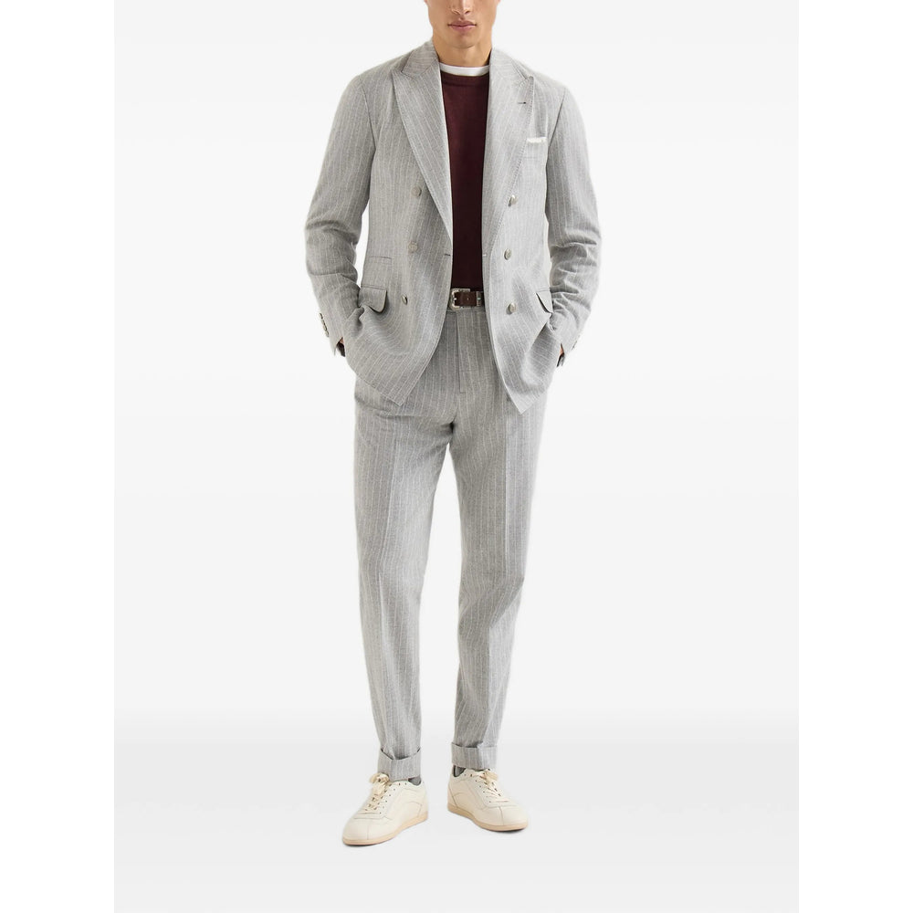 Brunello Cucinelli Red Sweaters & Knitwear - Jumpers Men BRUNELLO CUCINELLI