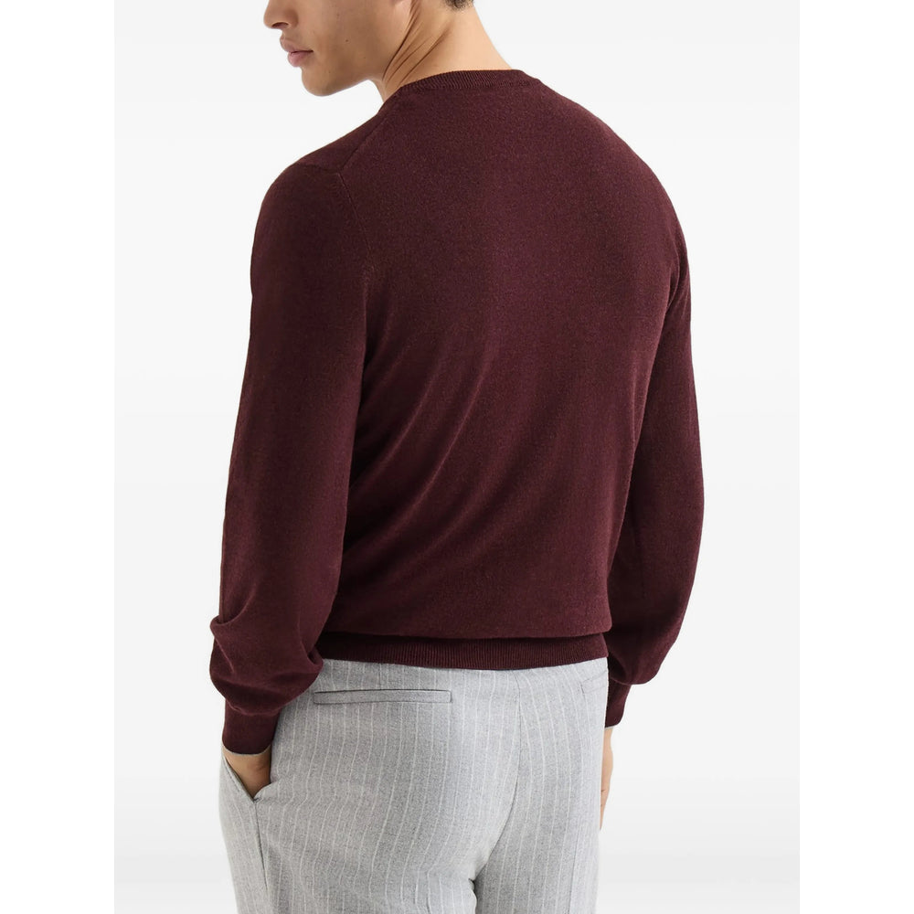 Brunello Cucinelli Red Sweaters & Knitwear - Jumpers Men BRUNELLO CUCINELLI