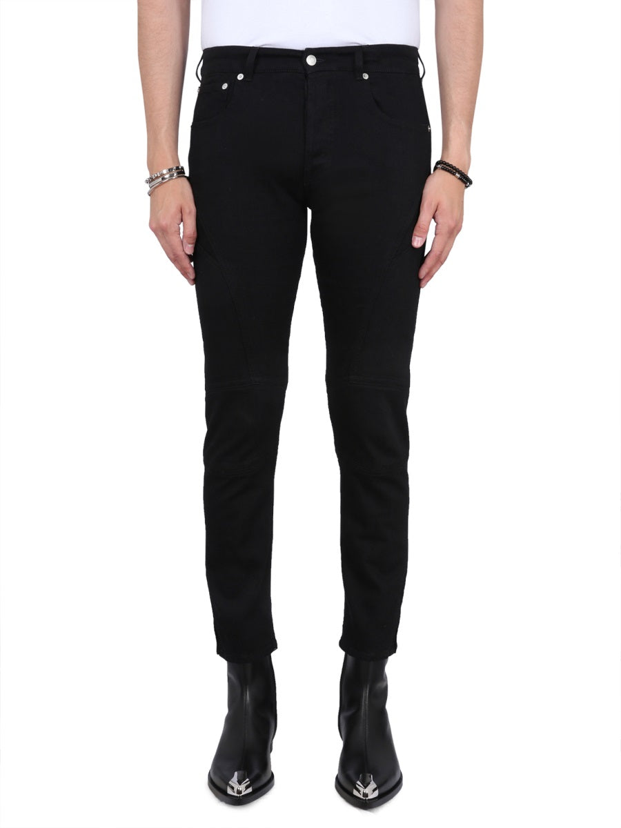Alexander Mcqueen Men Biker Jeans ALEXANDER MCQUEEN