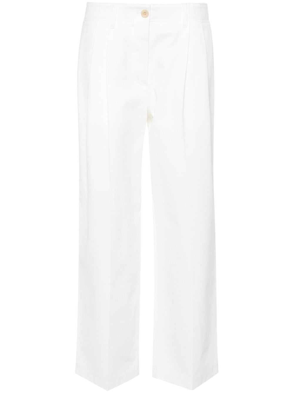 Toteme Women Cotton Twill Trousers TOTEME