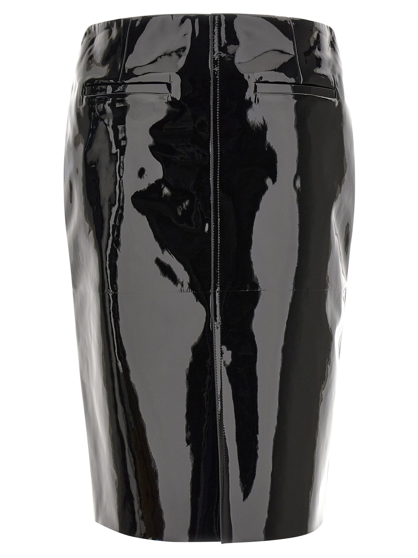 Ferragamo Women Patent Skirt FERRAGAMO