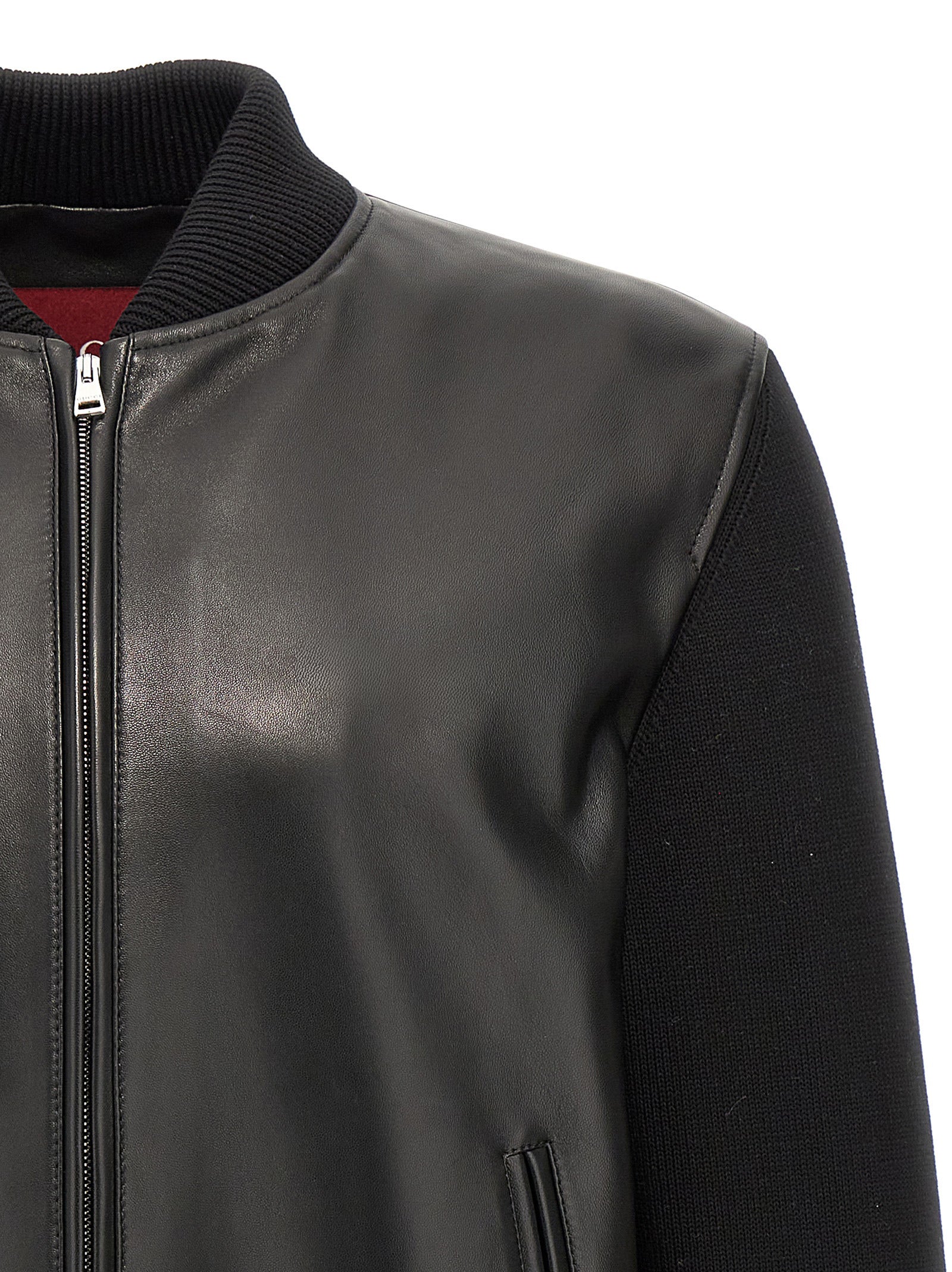 Gucci Men Bimaterial Bomber Jacket GUCCI