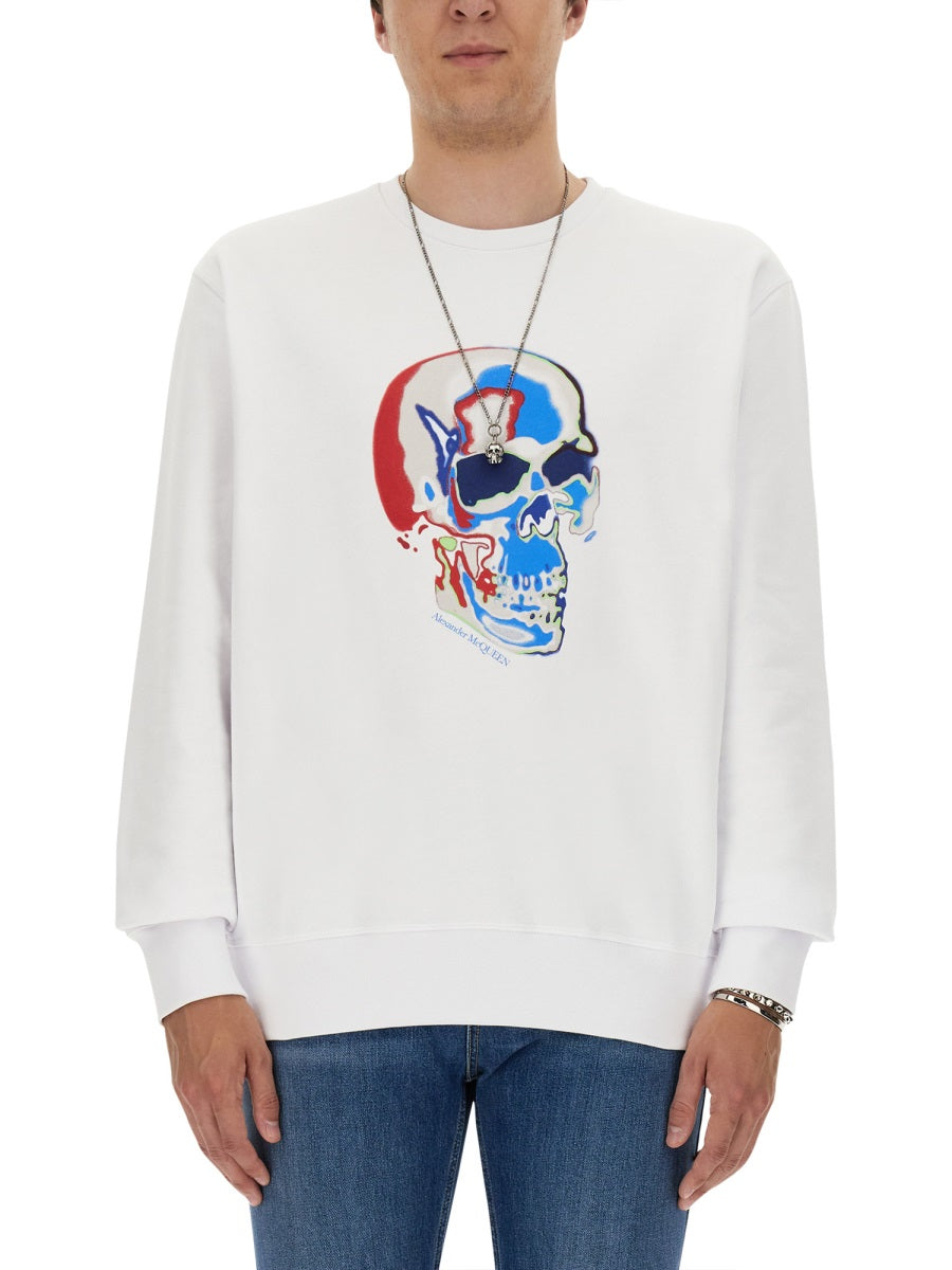 Alexander Mcqueen Men Skull Sweatshirt ALEXANDER MCQUEEN