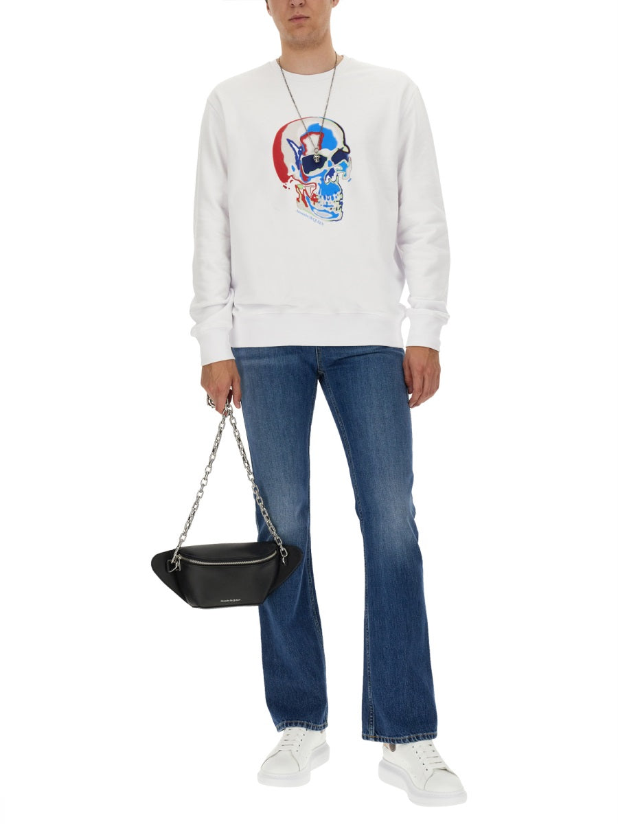Alexander Mcqueen Men Skull Sweatshirt ALEXANDER MCQUEEN