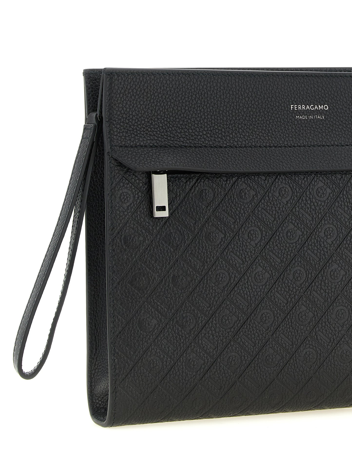 Ferragamo Men 'Ferragamo Monogram' Pouch FERRAGAMO