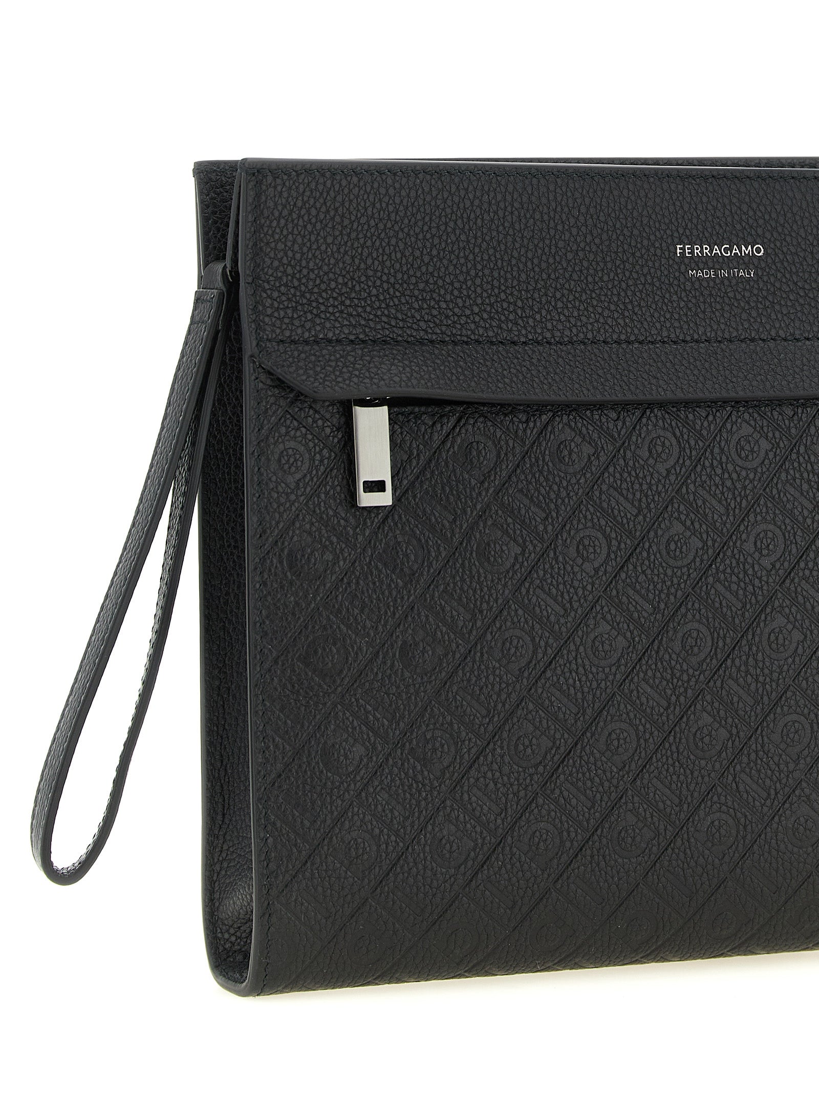 Ferragamo Men 'Ferragamo Monogram' Pouch FERRAGAMO