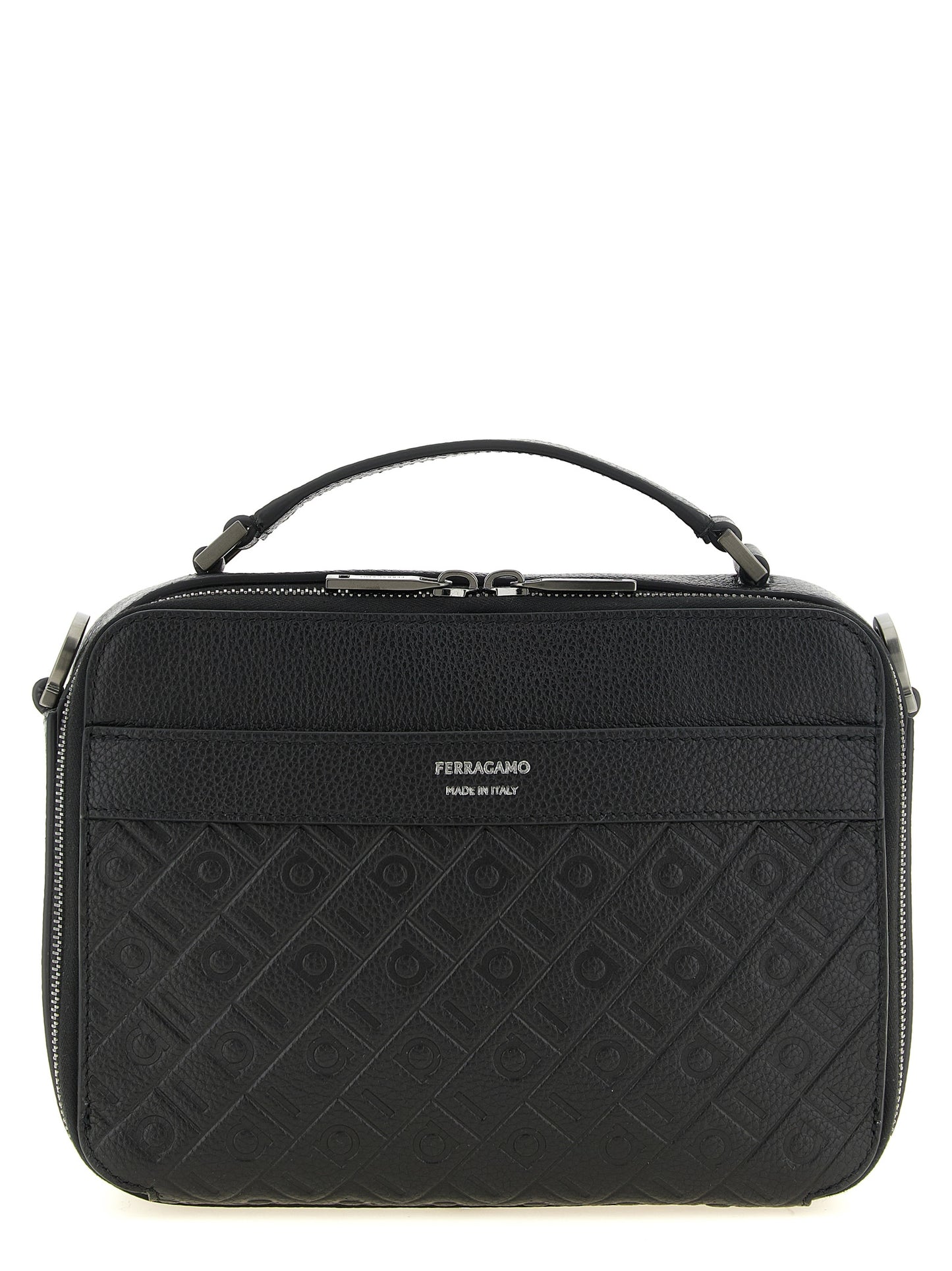 Ferragamo Men 'Ferragamo Monogram' Crossbody Bag FERRAGAMO