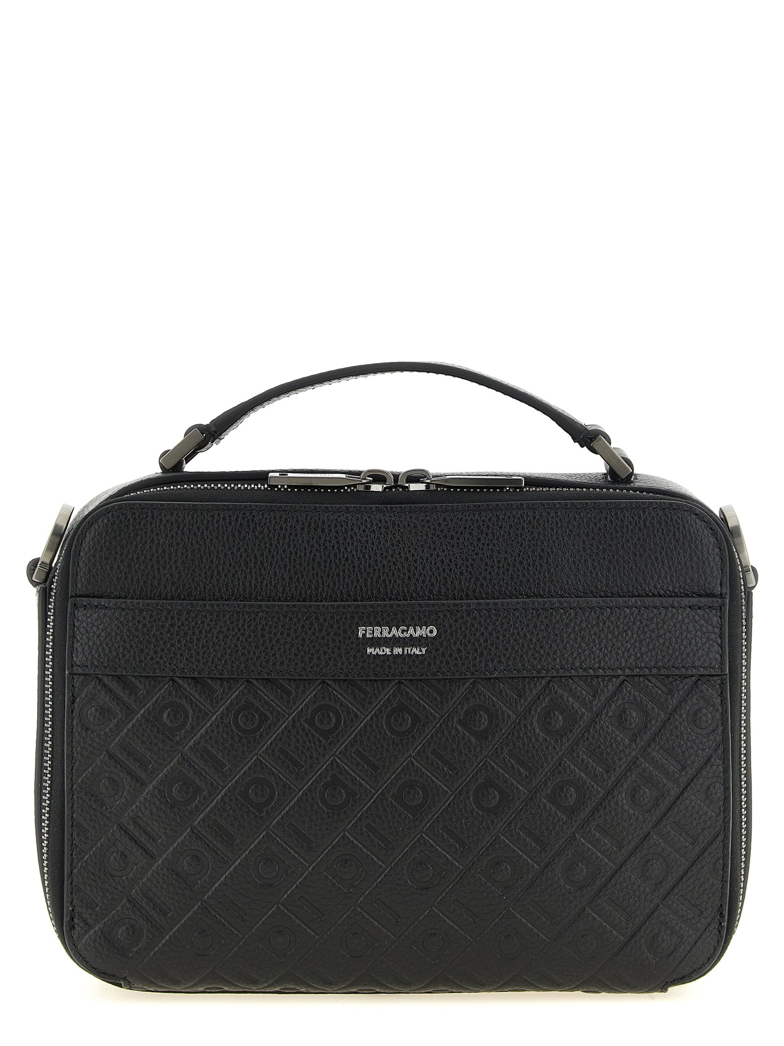 Ferragamo Men 'Ferragamo Monogram' Crossbody Bag FERRAGAMO