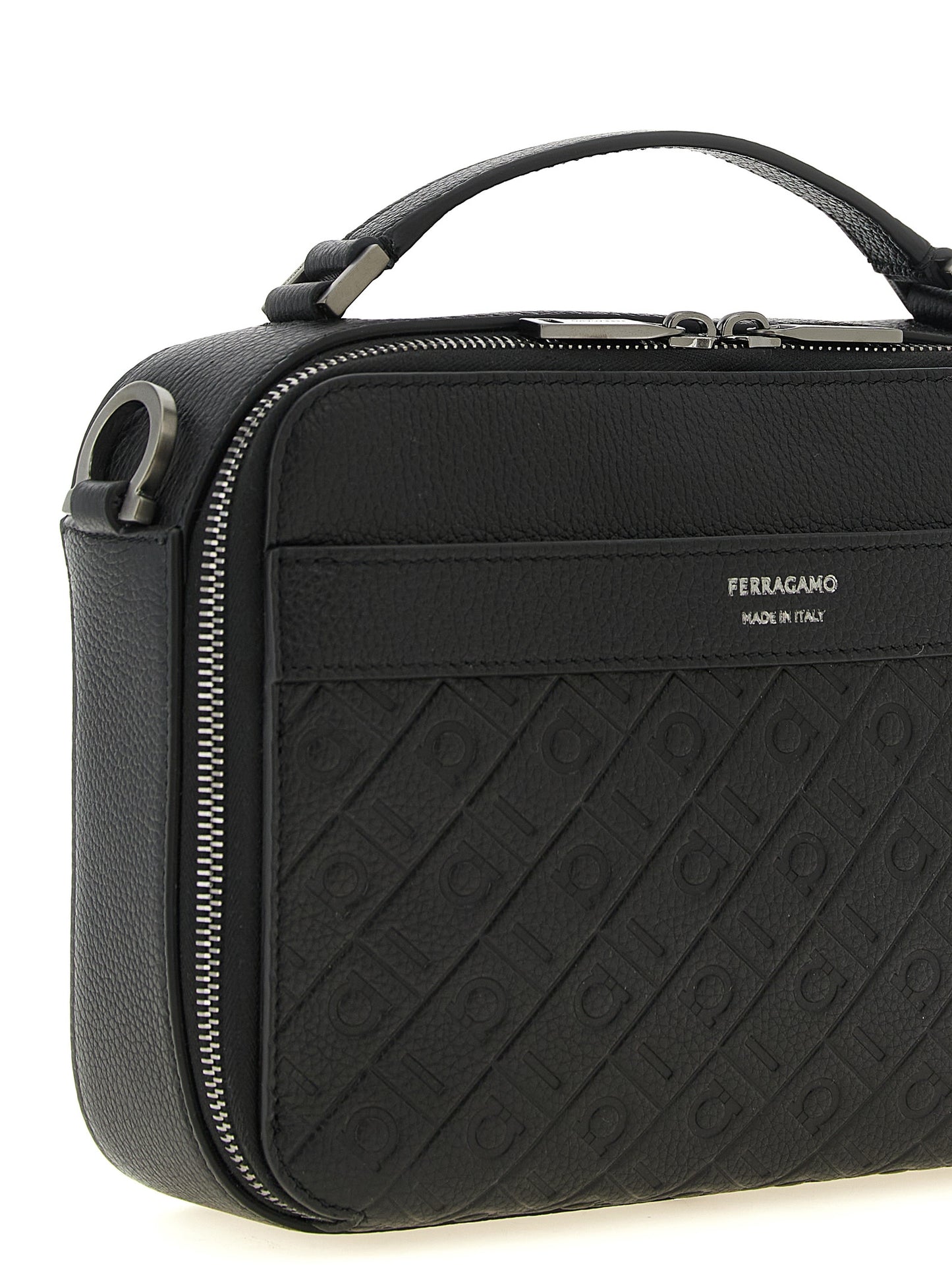 Ferragamo Men 'Ferragamo Monogram' Crossbody Bag FERRAGAMO