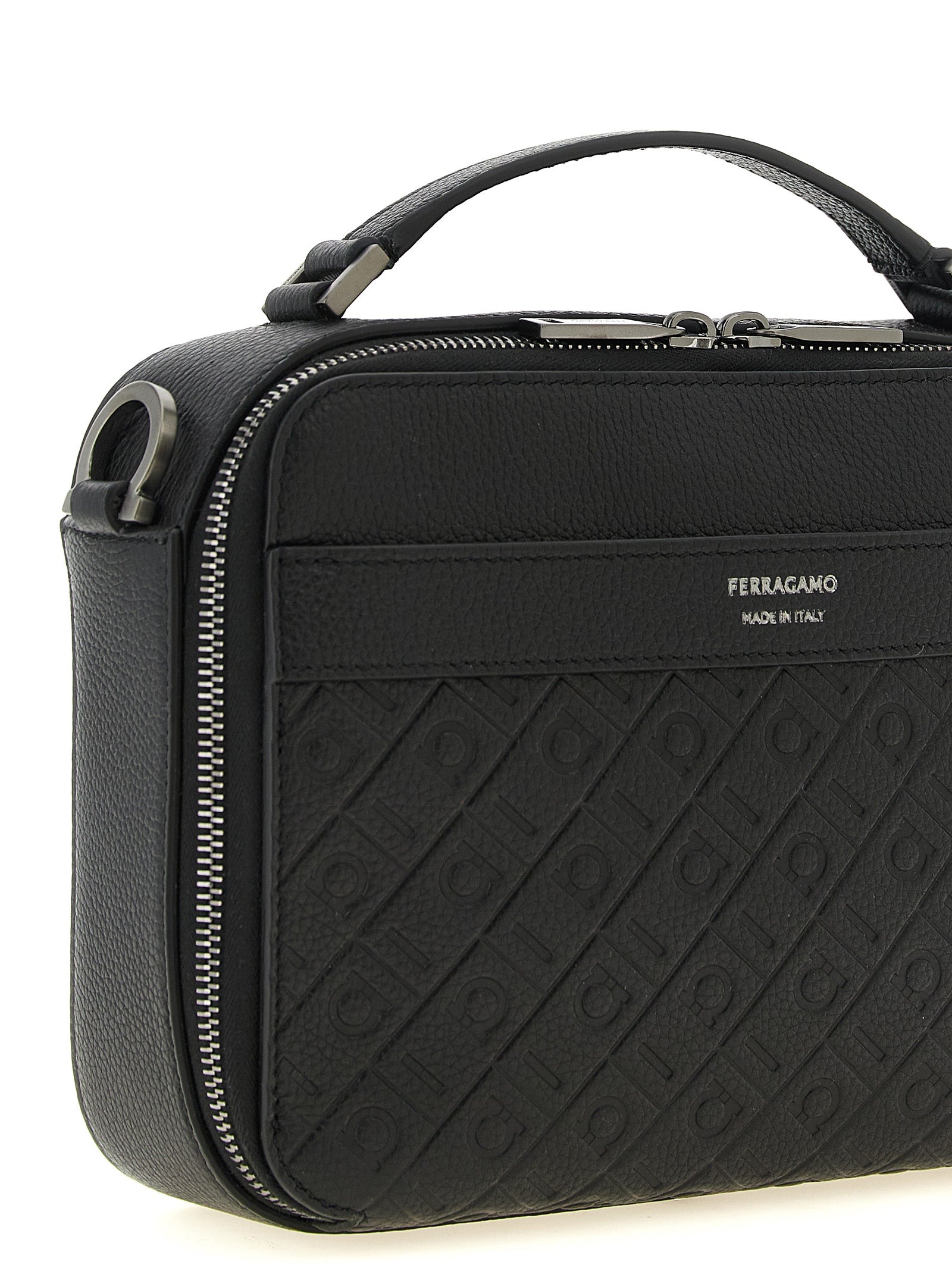 Ferragamo Men 'Ferragamo Monogram' Crossbody Bag FERRAGAMO