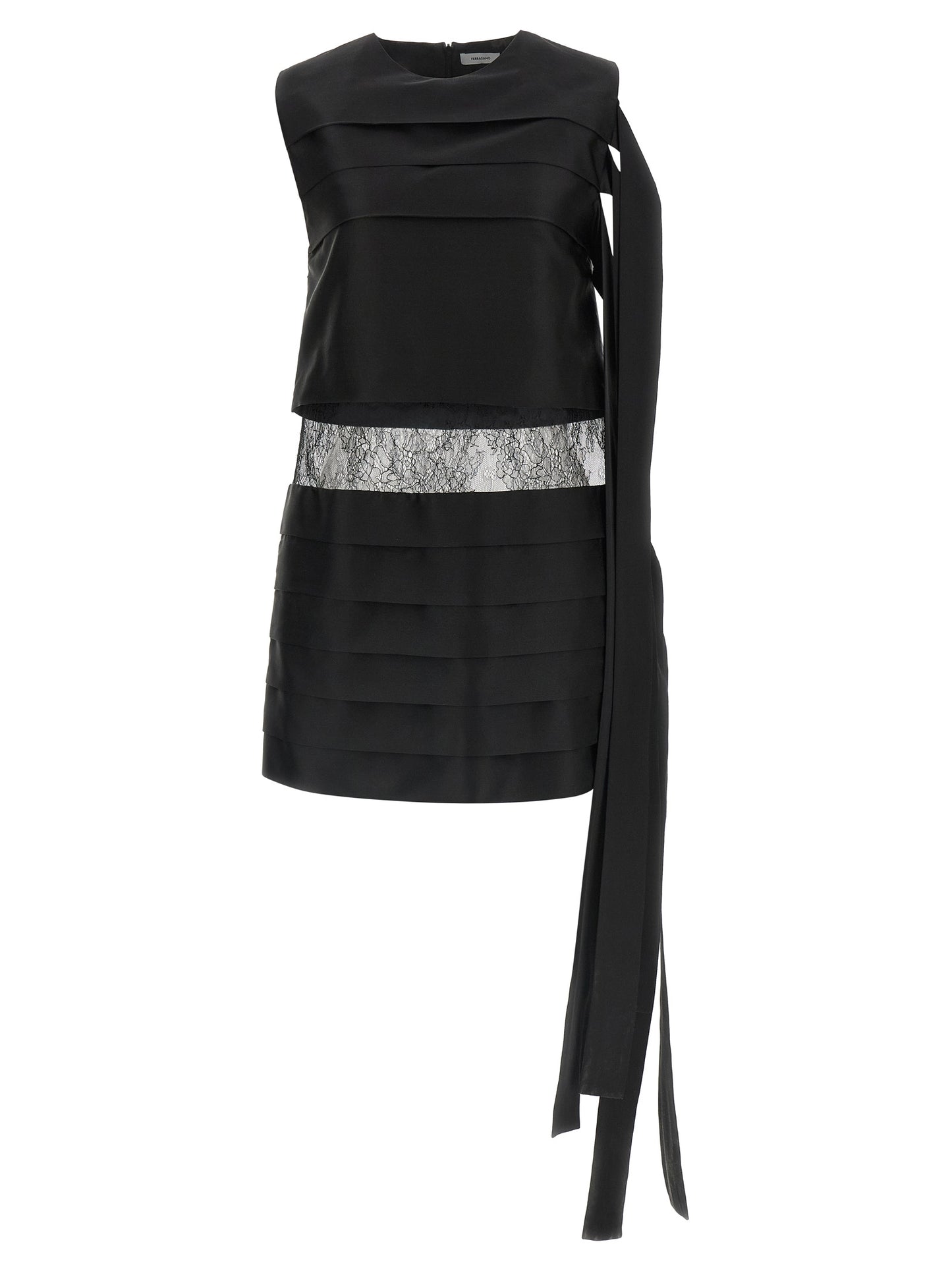 Ferragamo Women Lace Insert Dress FERRAGAMO