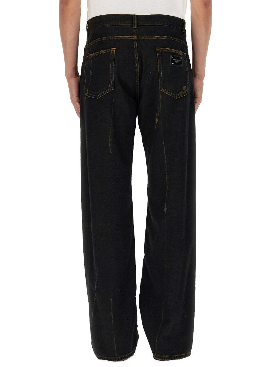 Dolce & Gabbana Men Denim Pants DOLCE & GABBANA
