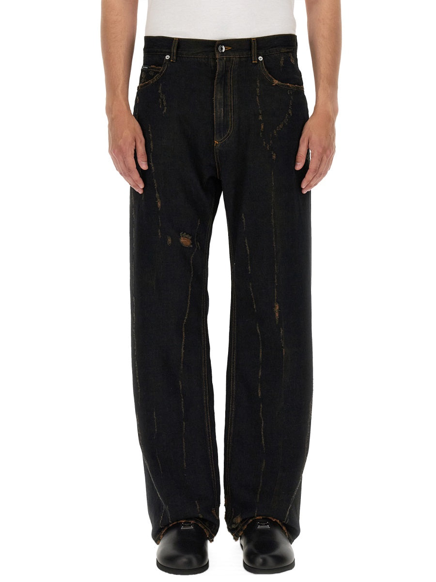 Dolce & Gabbana Men Denim Pants DOLCE & GABBANA