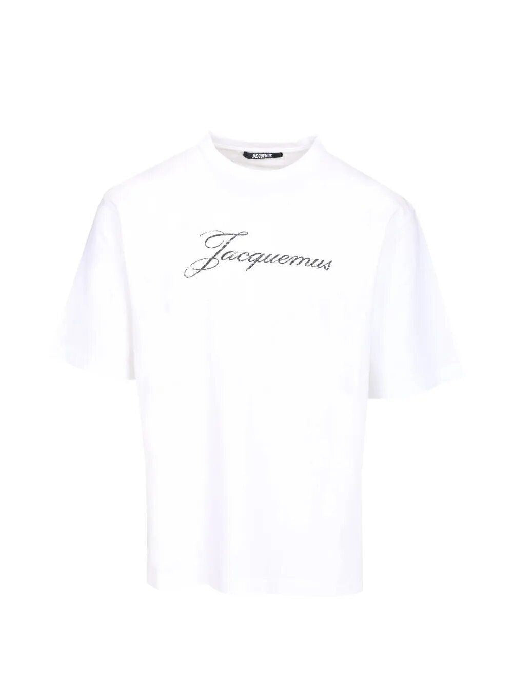 Jacquemus Men T-Shirt With Writing JACQUEMUS