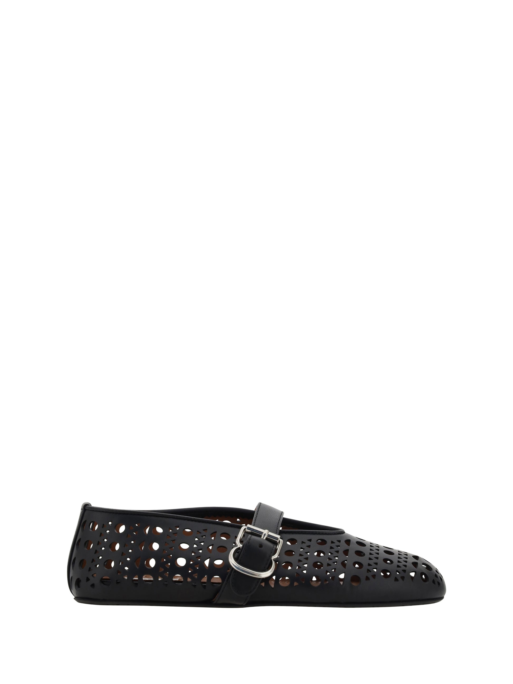 Alaïa Women Leather Ballerinas ALAIA