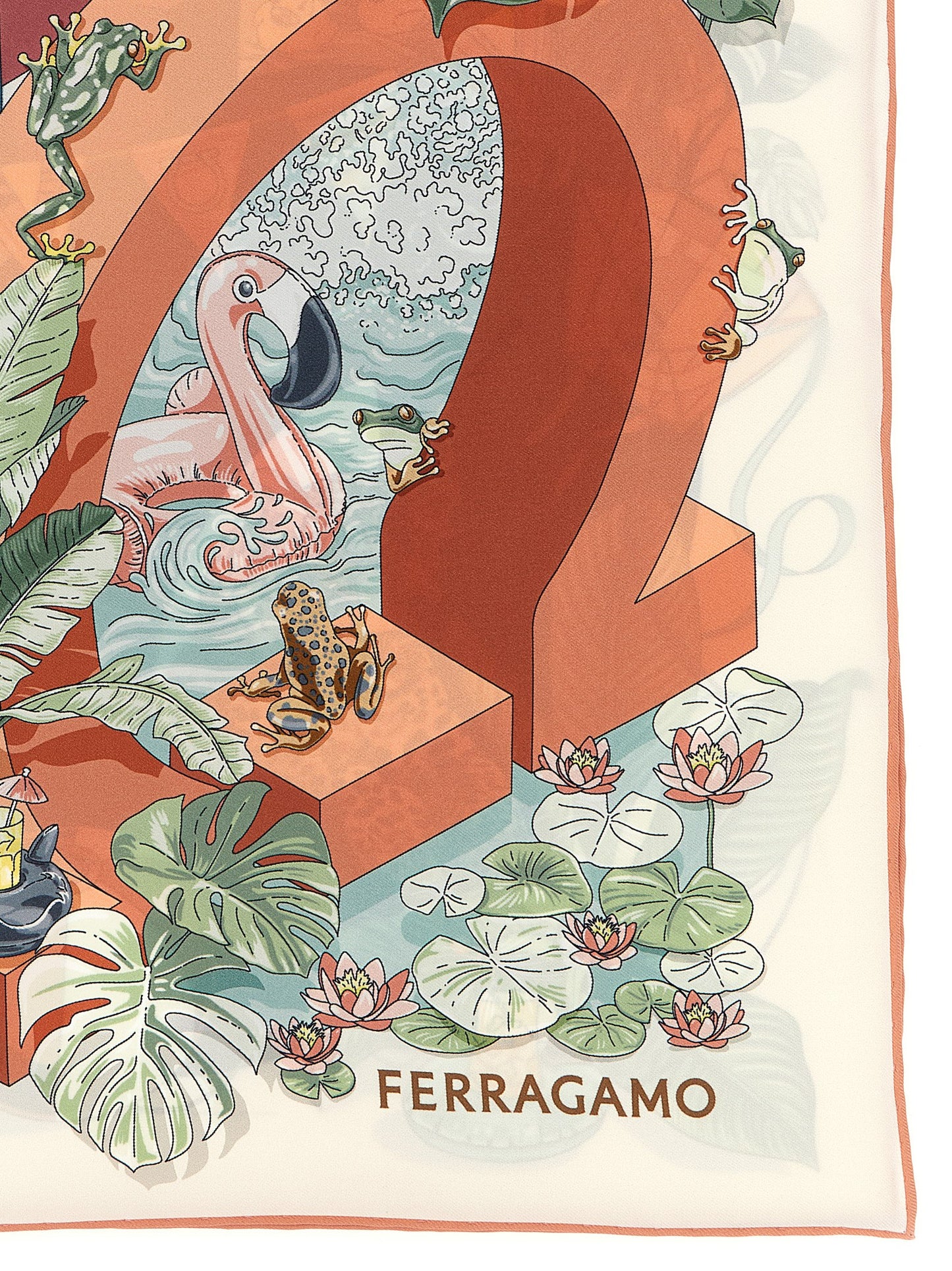 Ferragamo Women 'Jungle Party' Scarf FERRAGAMO