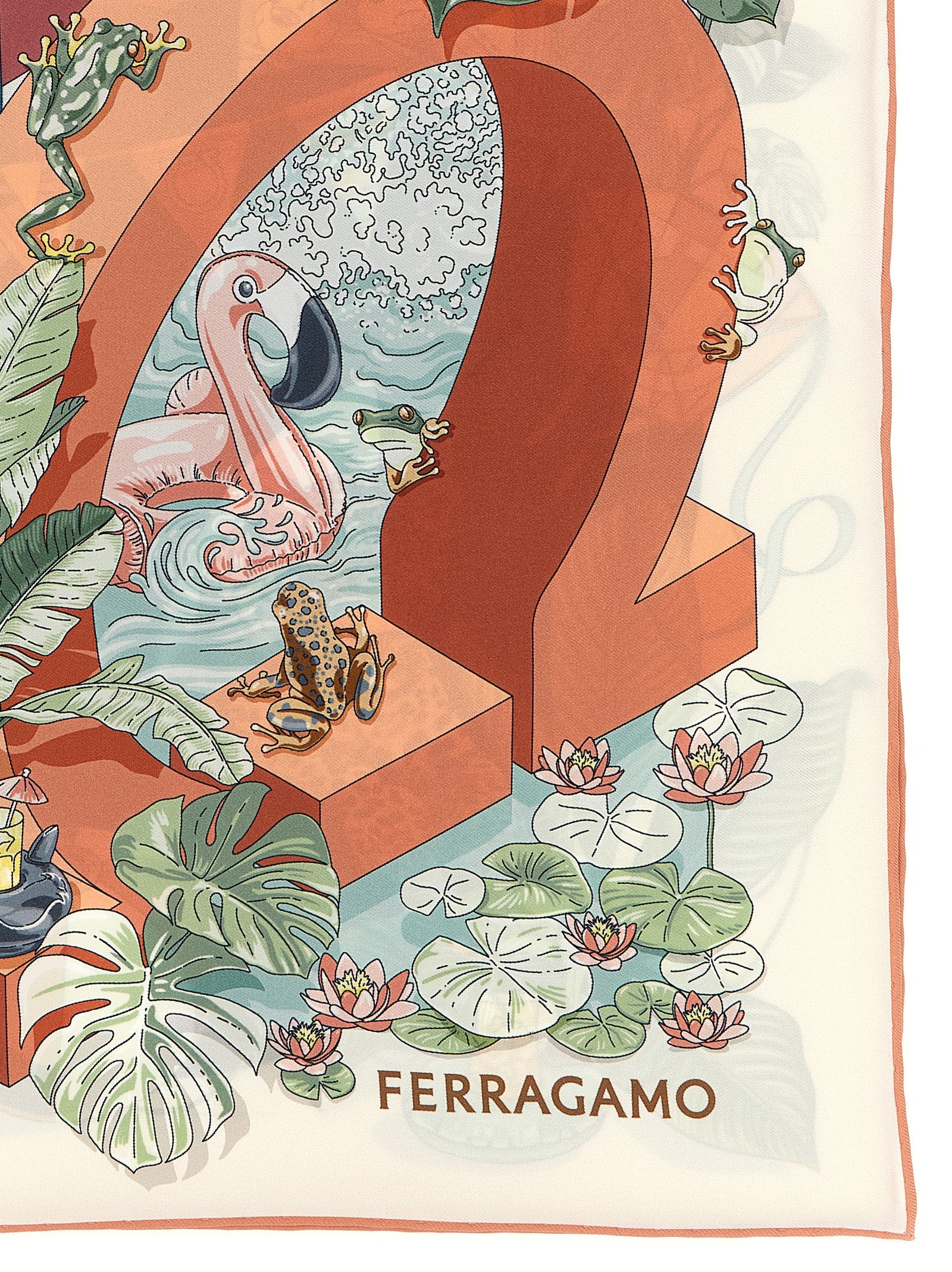 Ferragamo Women 'Jungle Party' Scarf FERRAGAMO