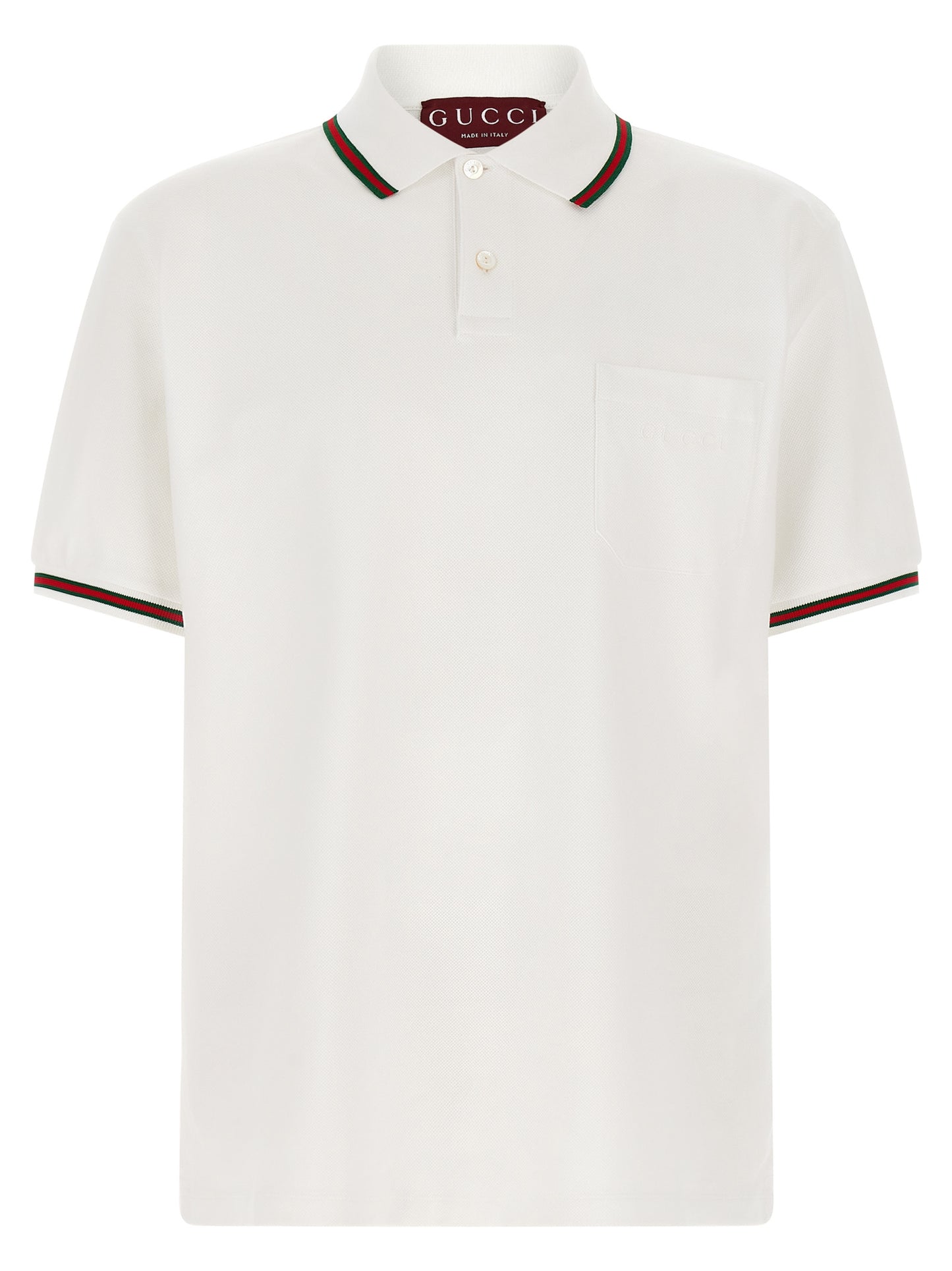 Gucci Men 'Nastro Web' Polo Shirt GUCCI