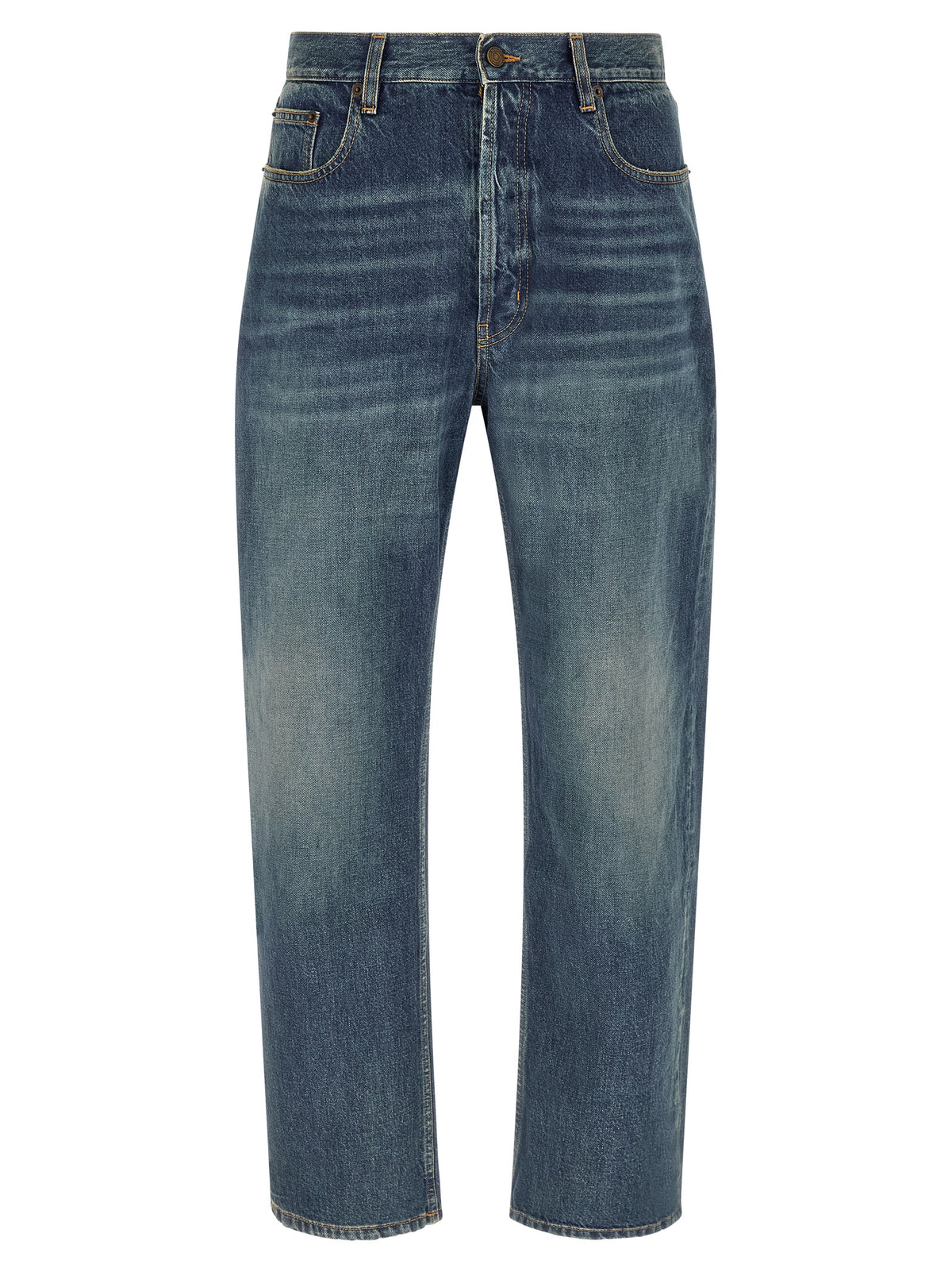 Saint Laurent Men Straight Leg Jeans SAINT LAURENT