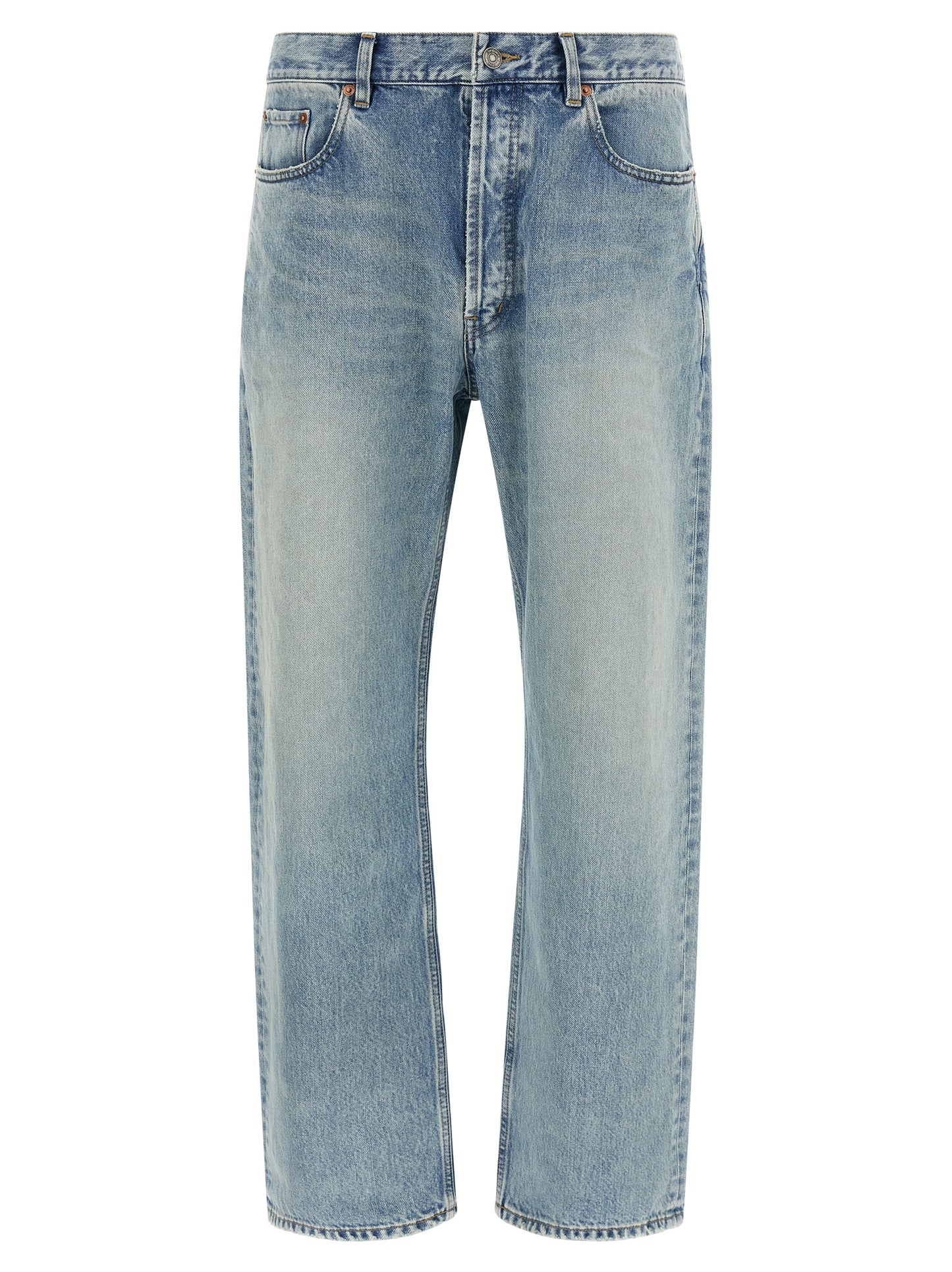 Saint Laurent Men Wide Leg Jeans SAINT LAURENT
