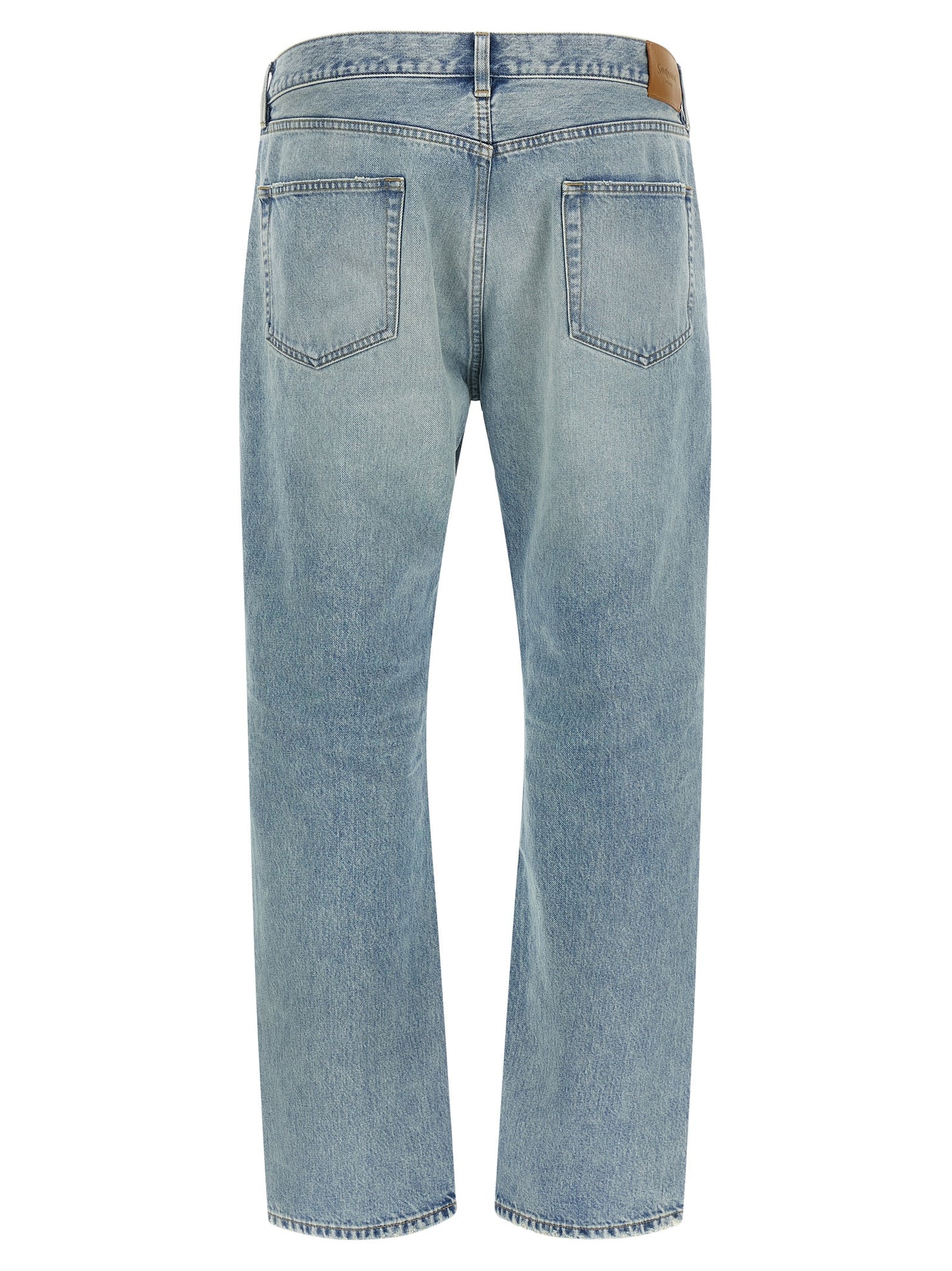 Saint Laurent Men Wide Leg Jeans SAINT LAURENT