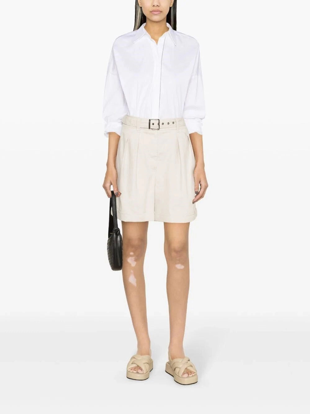Brunello Cucinelli Women Blouse With Monili Trim