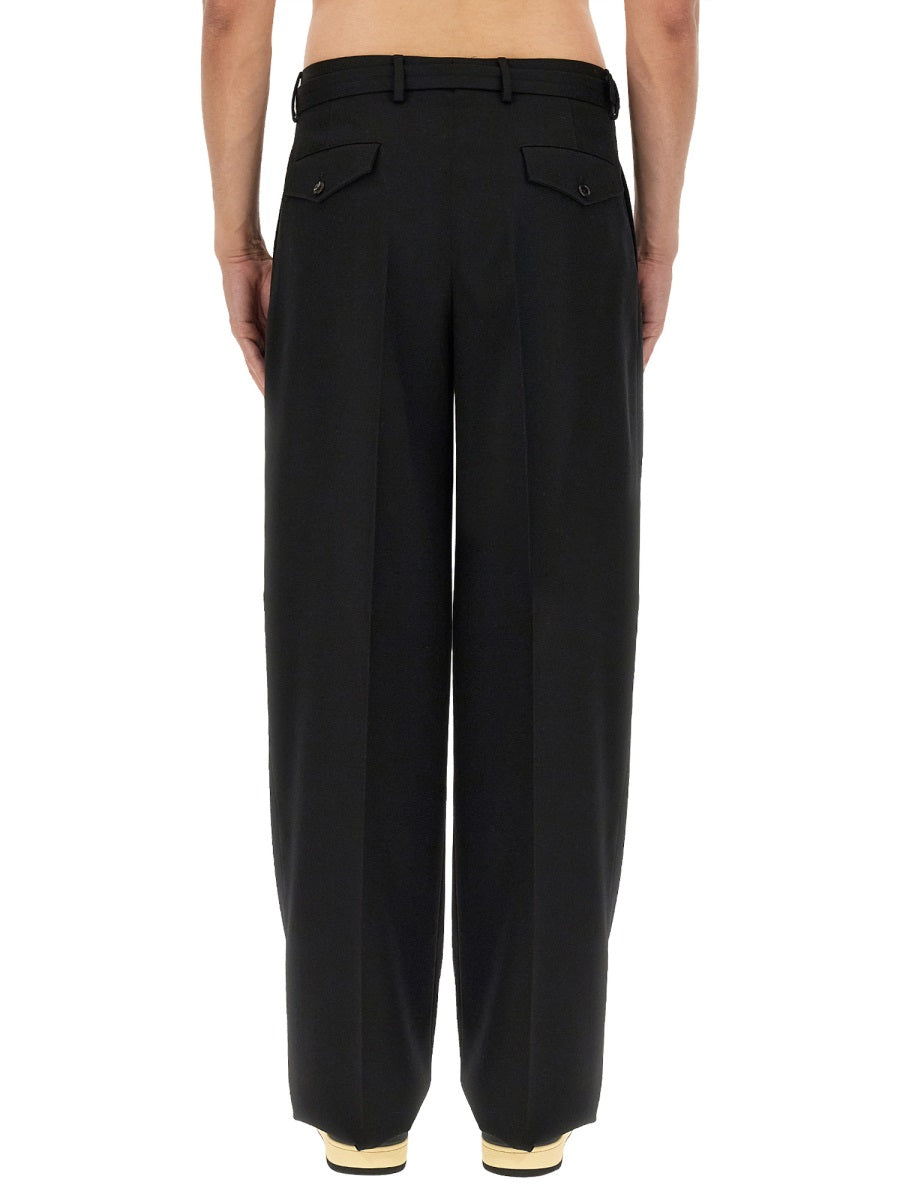 Lanvin Men Wide Leg Pants LANVIN