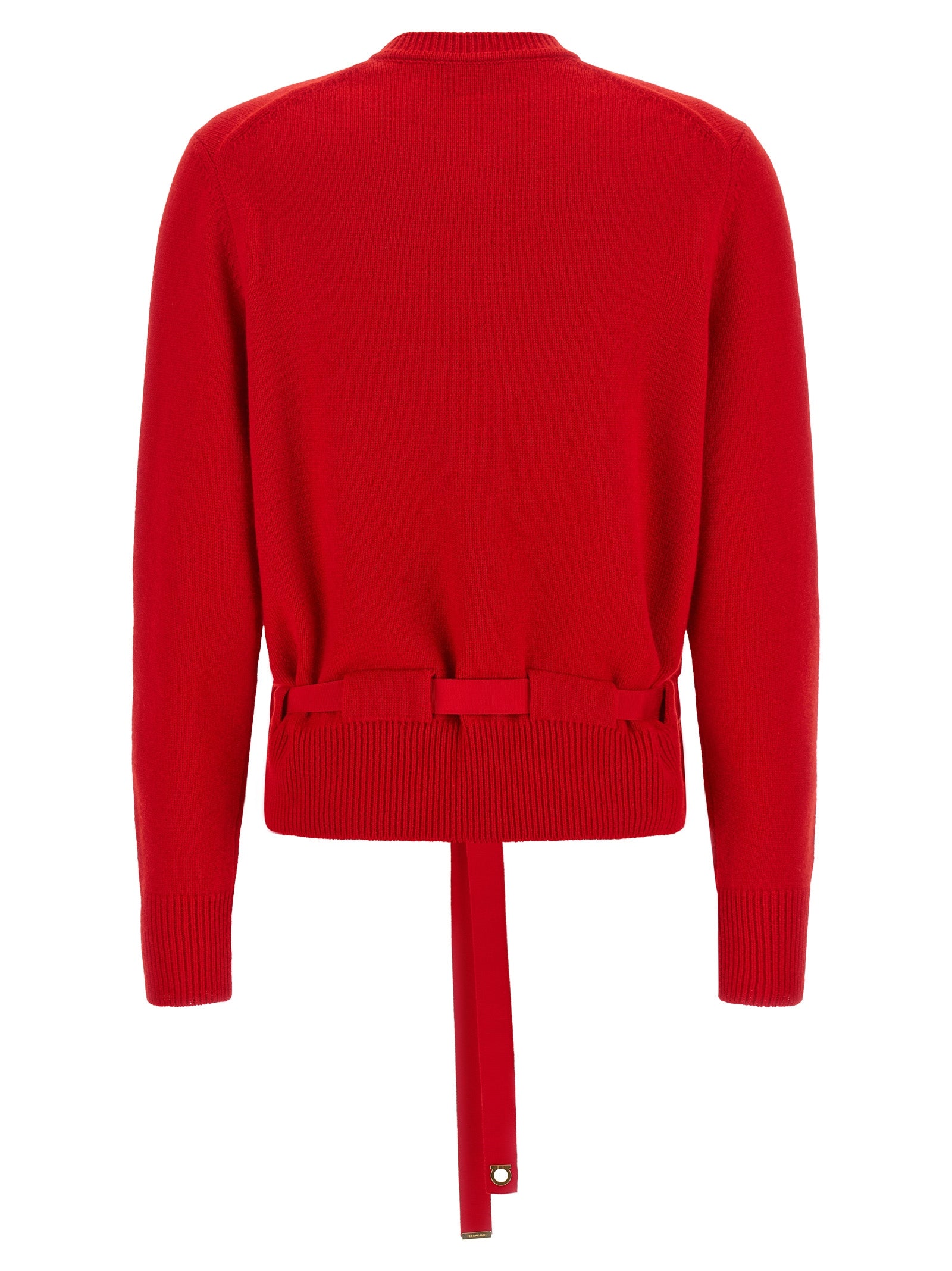 Ferragamo Women Belted Cardigan FERRAGAMO