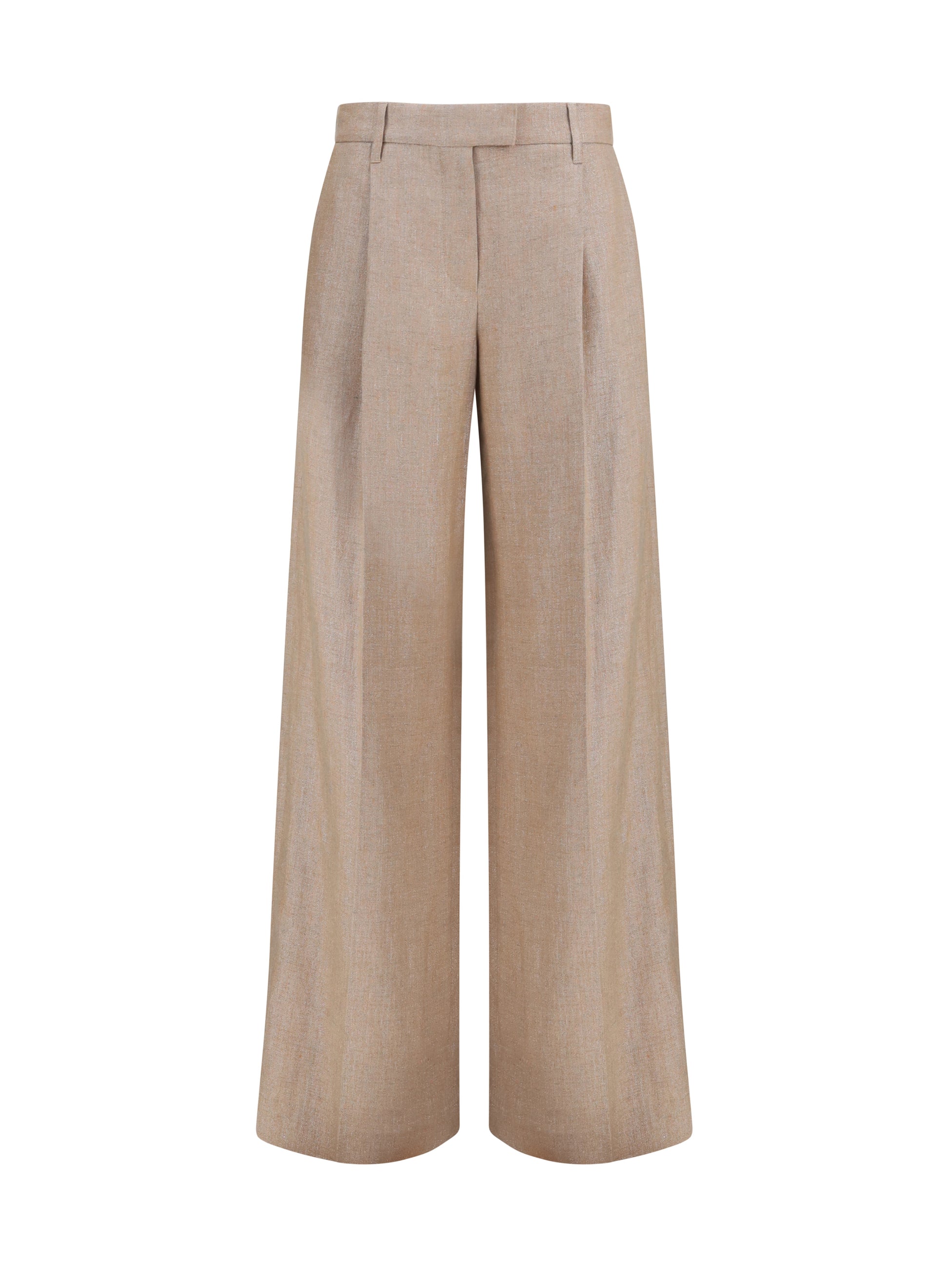Brunello Cucinelli Women Linen Pants BRUNELLO CUCINELLI