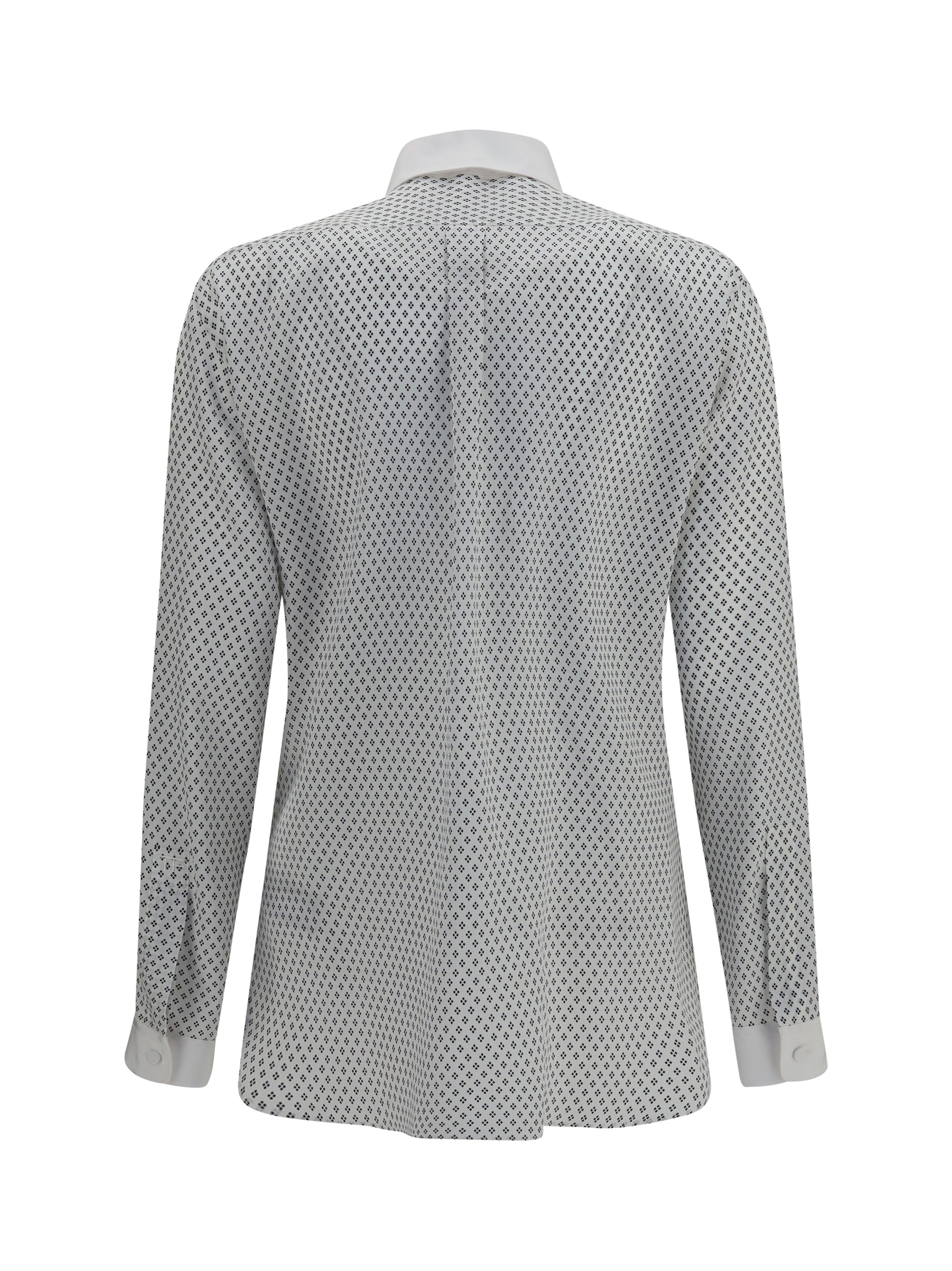 Tom Ford Women Diamond Print Silk Crêpe De Chine Shirt TOM FORD