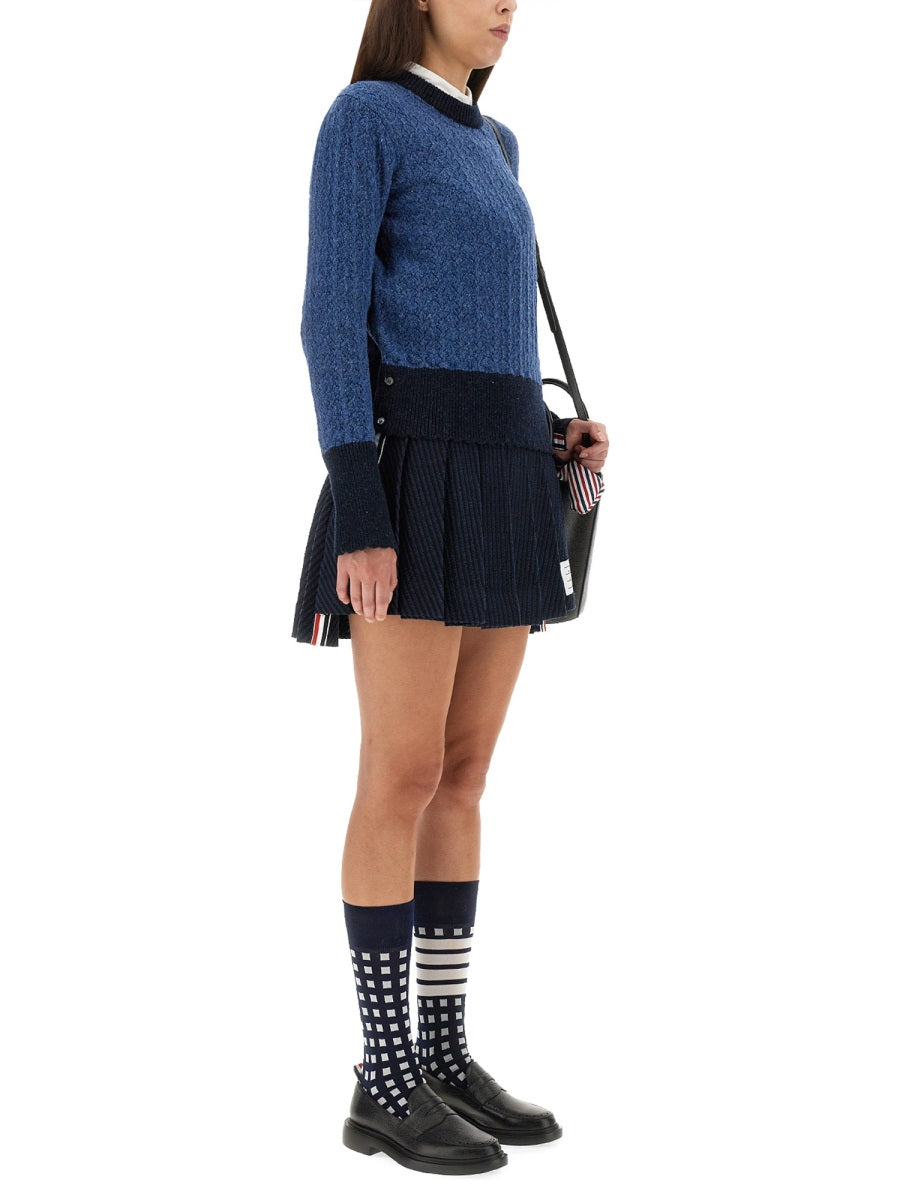 Thom Browne Women 4Bar Stripe Jersey THOM BROWNE