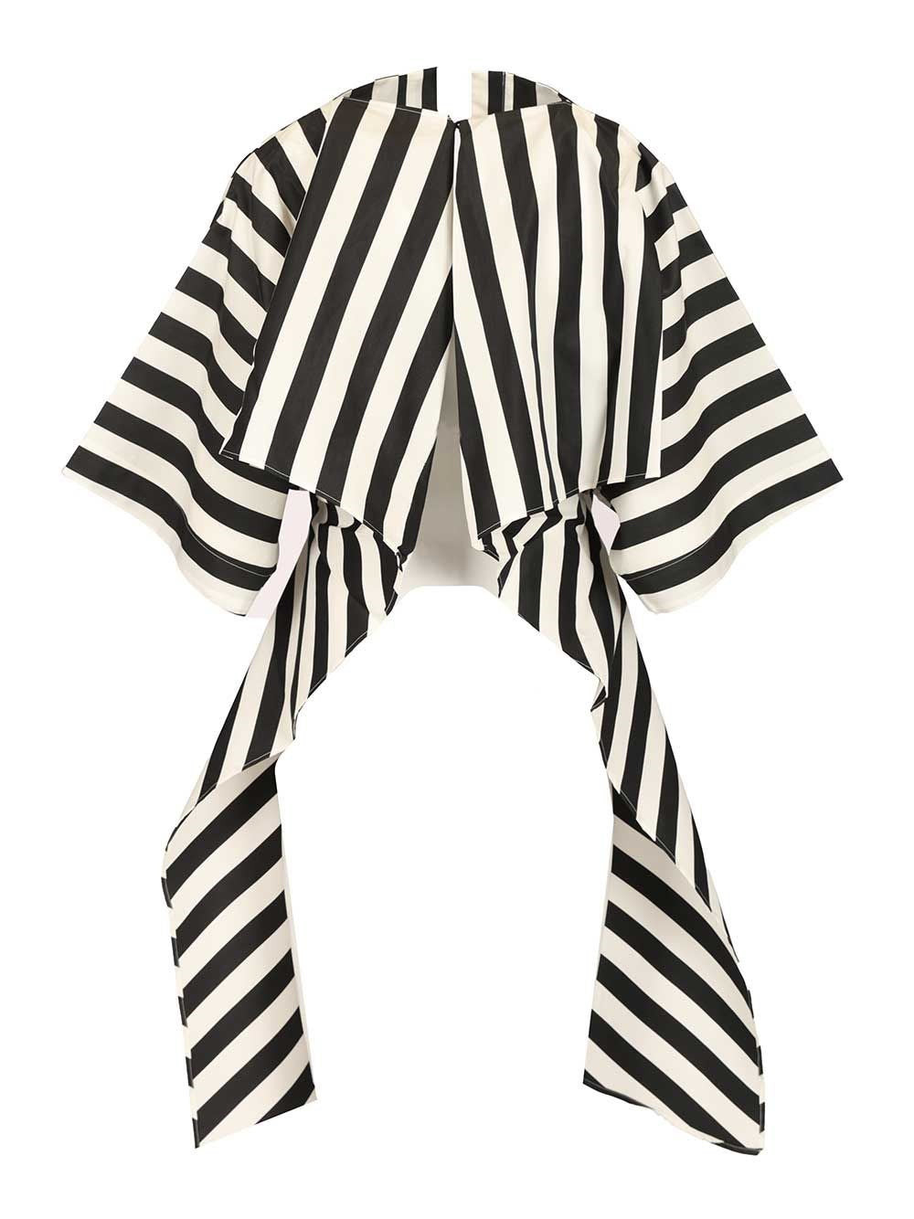 Jacquemus Women Unique In Cotton And Silk With Moisson Stripes JACQUEMUS