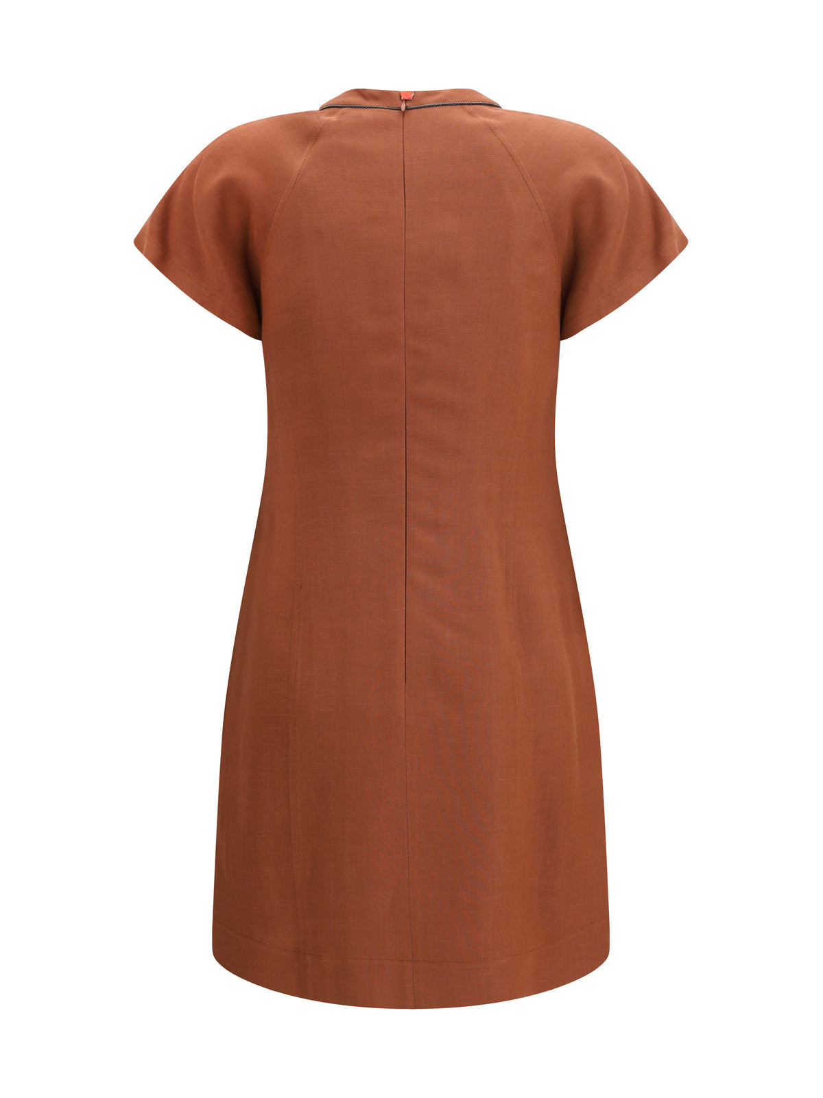 Brunello Cucinelli Women Midi Linen Dress BRUNELLO CUCINELLI