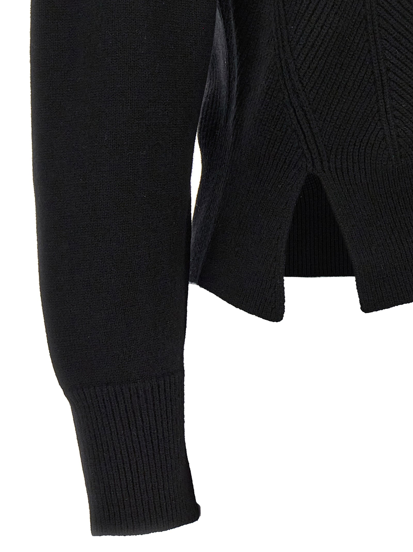 Mcqueen Women 'Chevron Corset' Sweater ALEXANDER MCQUEEN